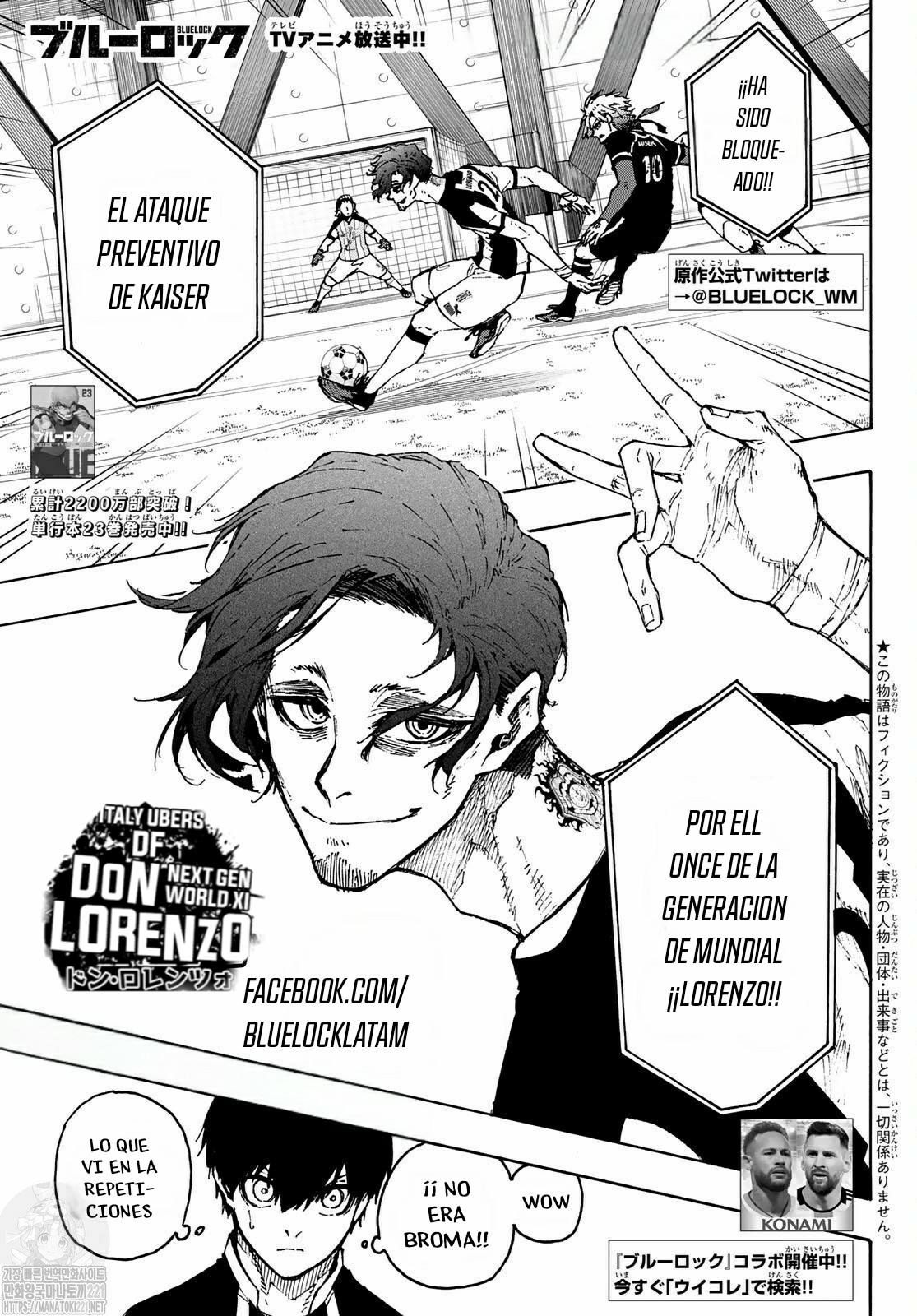 Read Blue Lock (ES) Manga Online