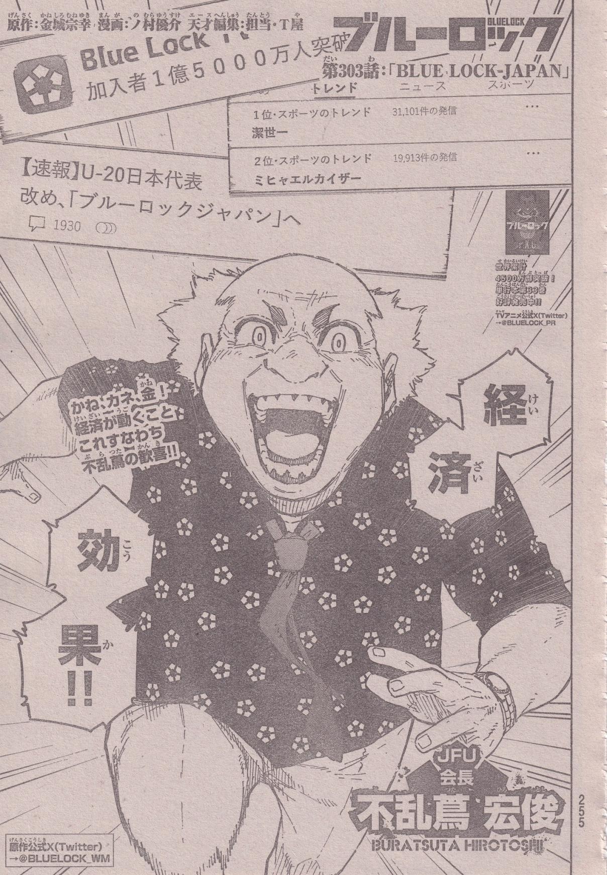 Read Blue Lock (ES) Manga Online