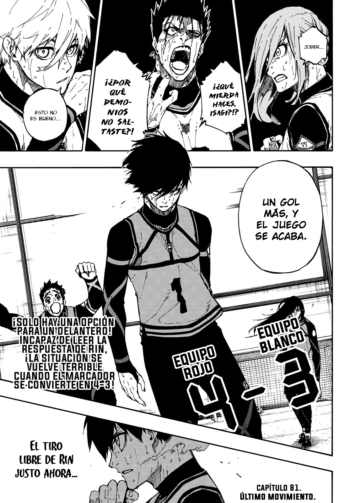 Read Blue Lock (ES) Manga Online