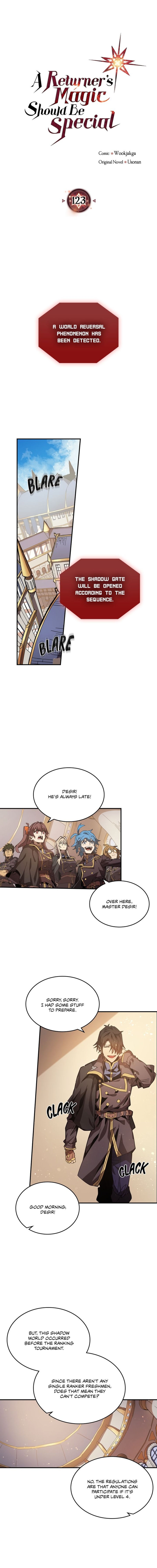 Read A Returner's Magic Should Be Special Manga Online
