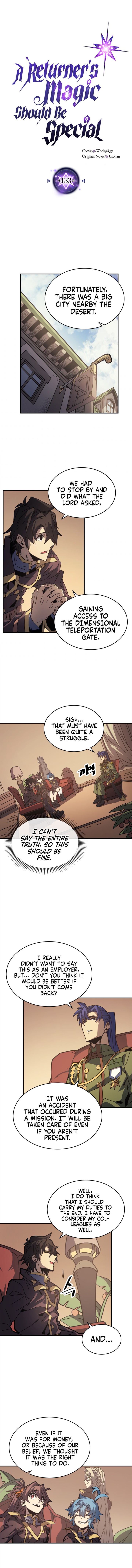 Read A Returner's Magic Should Be Special Manga Online