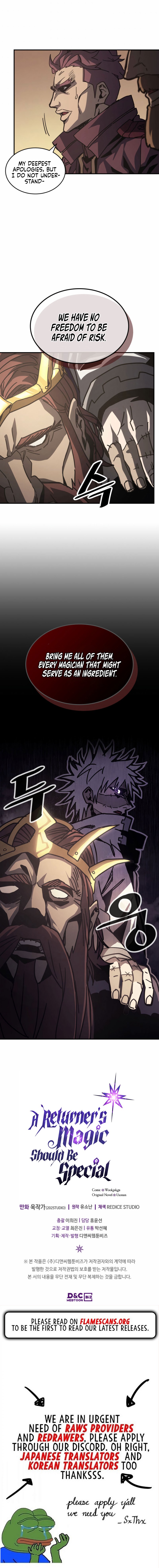 Read A Returner's Magic Should Be Special Manga Online