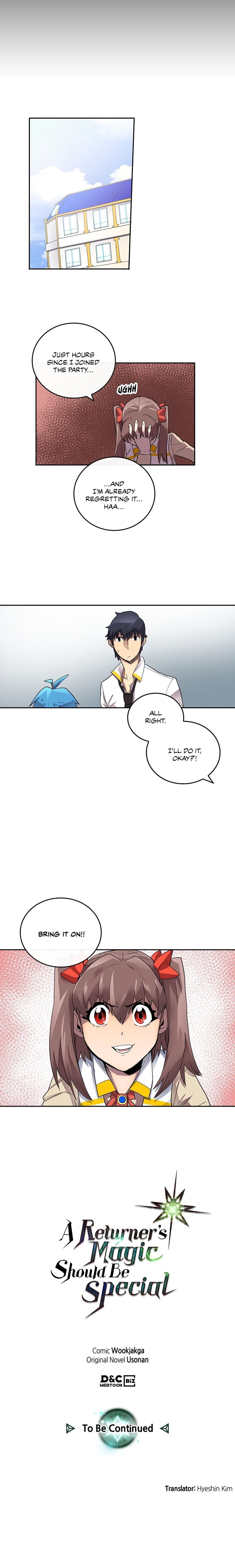 Read A Returner's Magic Should Be Special Manga Online