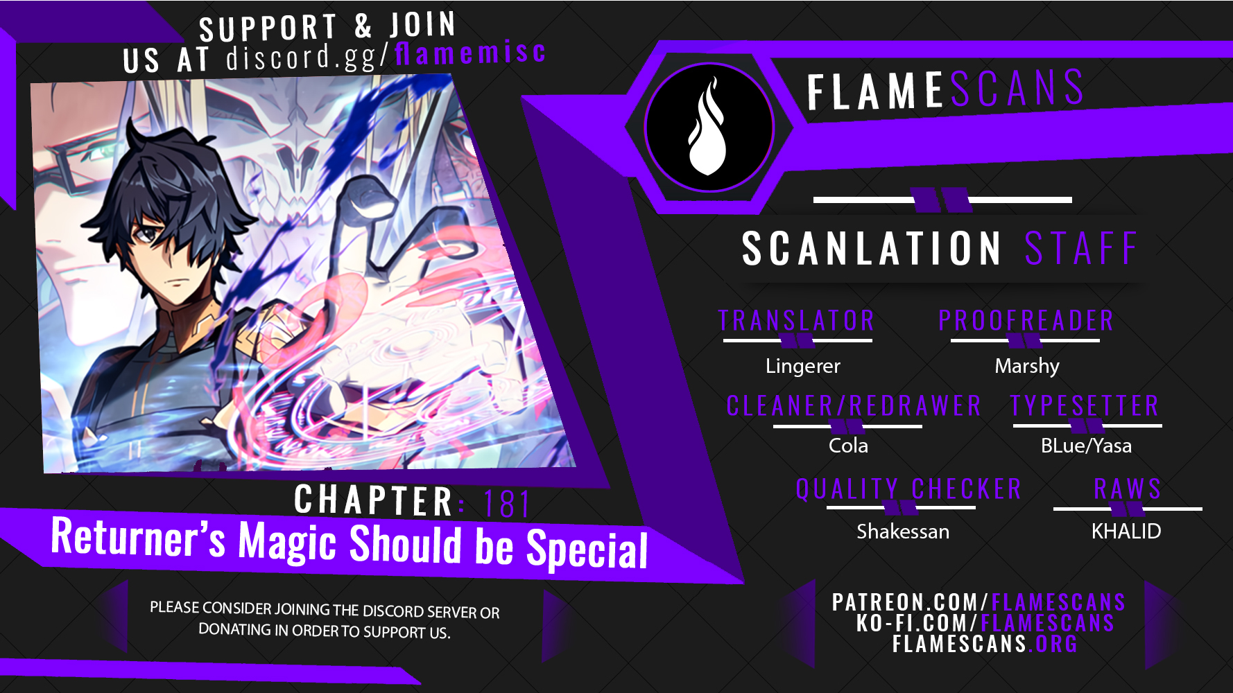 Read A Returner's Magic Should Be Special Manga Online