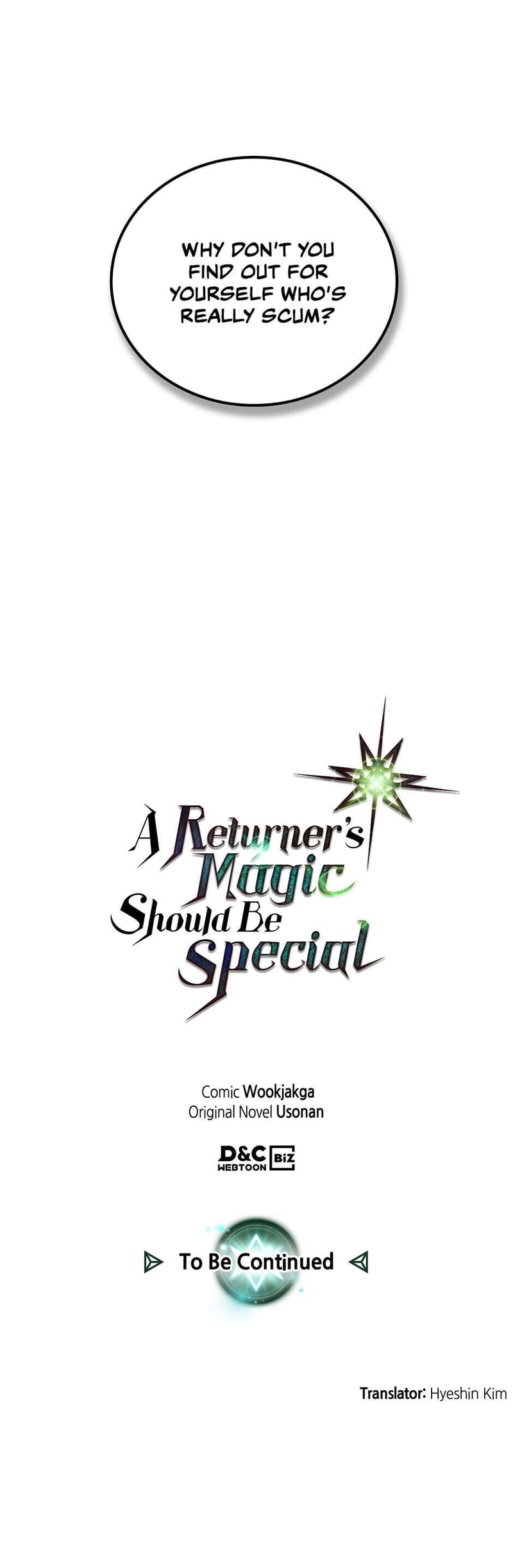 Read A Returner's Magic Should Be Special Manga Online