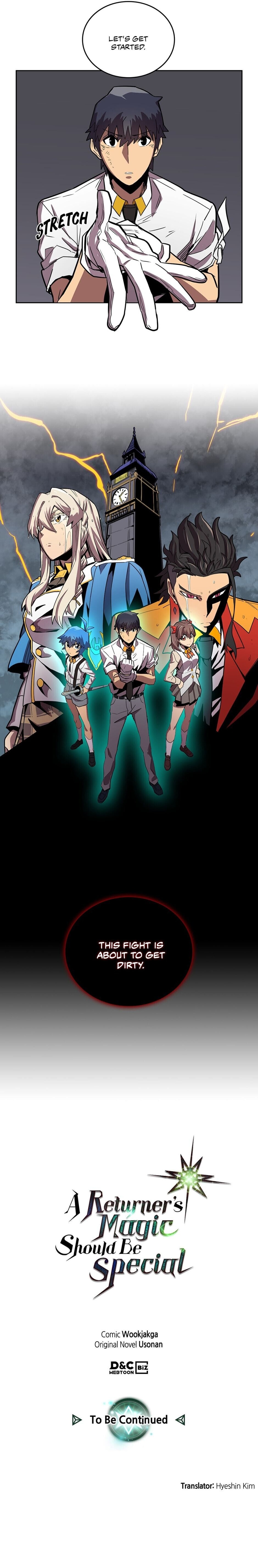 Read A Returner's Magic Should Be Special Manga Online