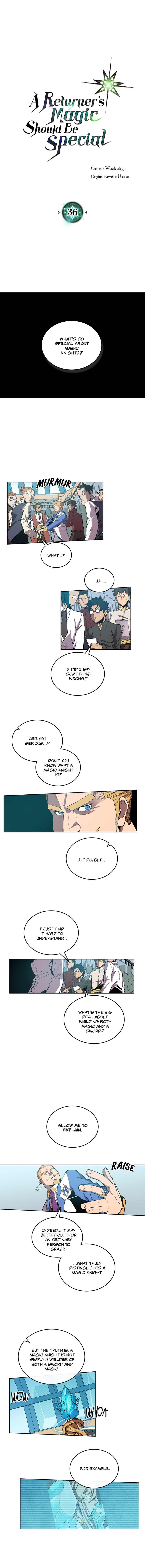 Read A Returner's Magic Should Be Special Manga Online