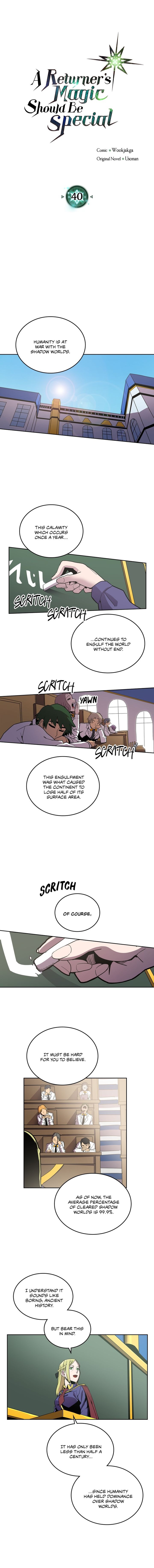 Read A Returner's Magic Should Be Special Manga Online