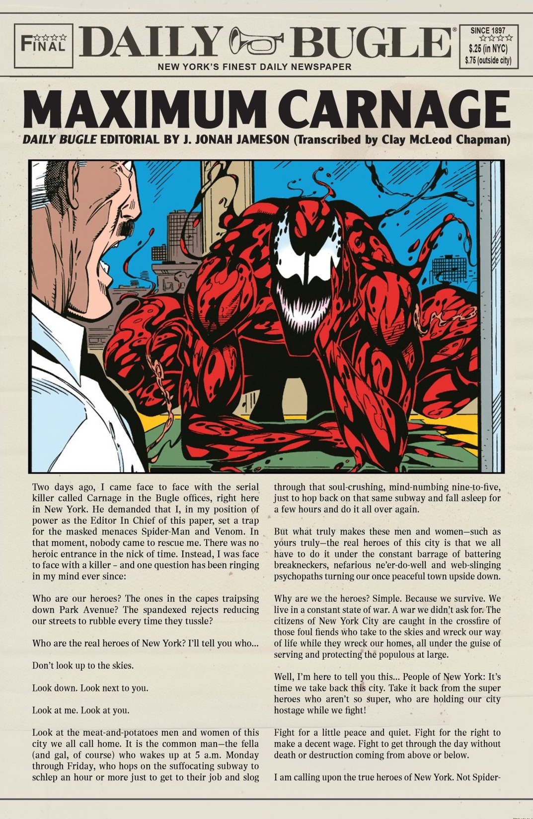 Read Absolute Carnage (2019) Manga Online