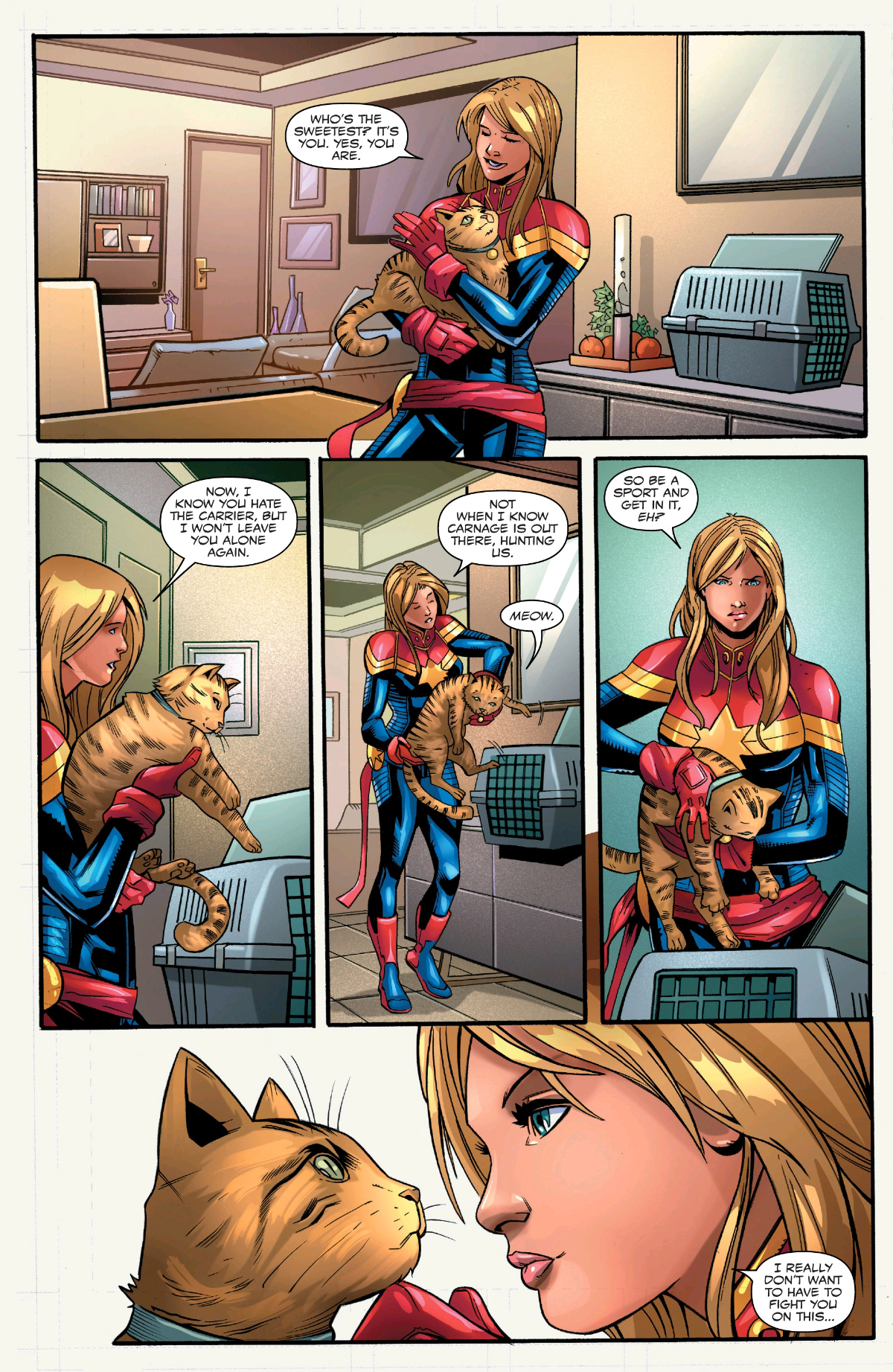 Read Absolute Carnage Captain Marvel (2019) Manga Online