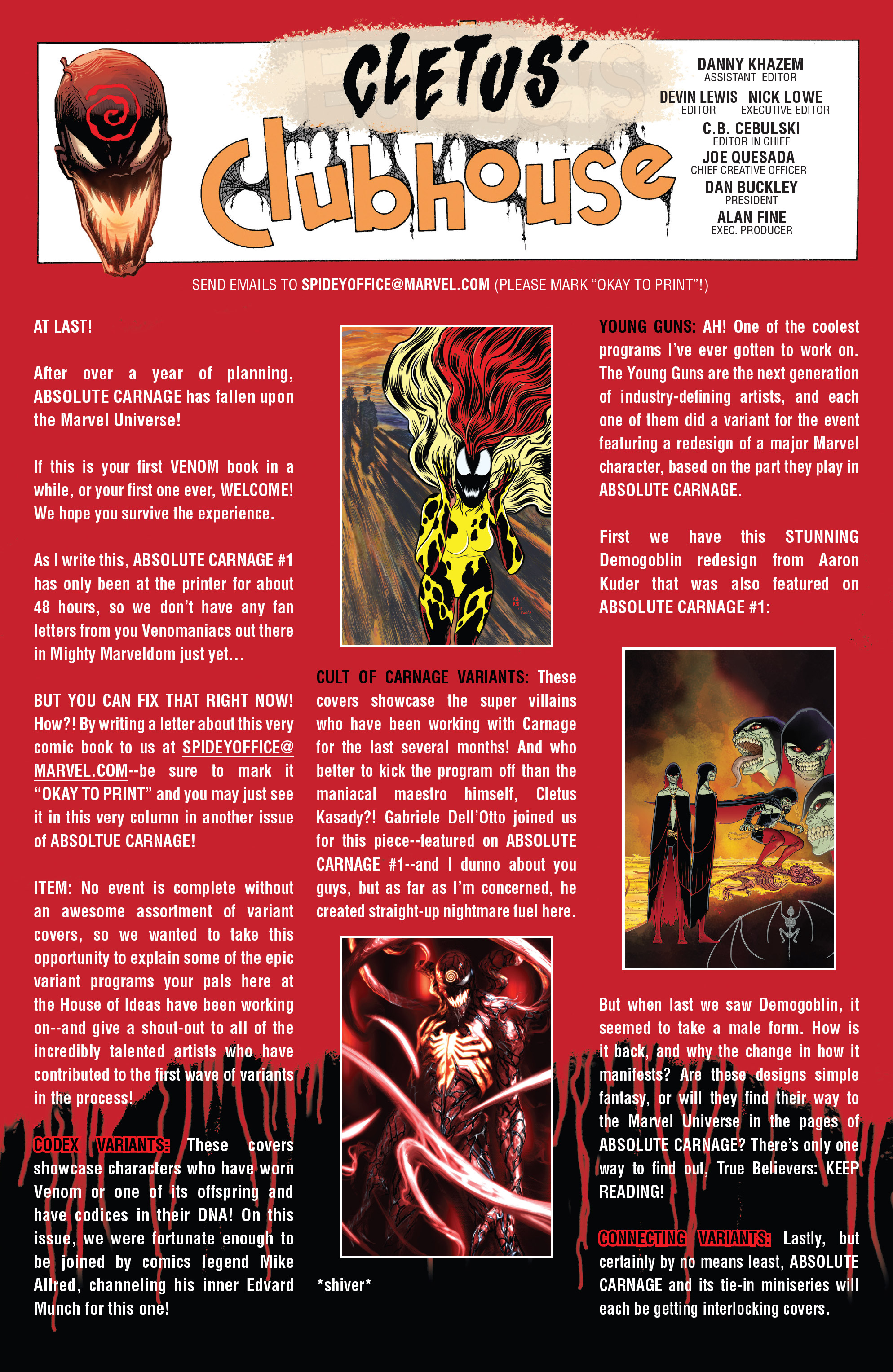 Read Absolute Carnage Scream (2019) Manga Online