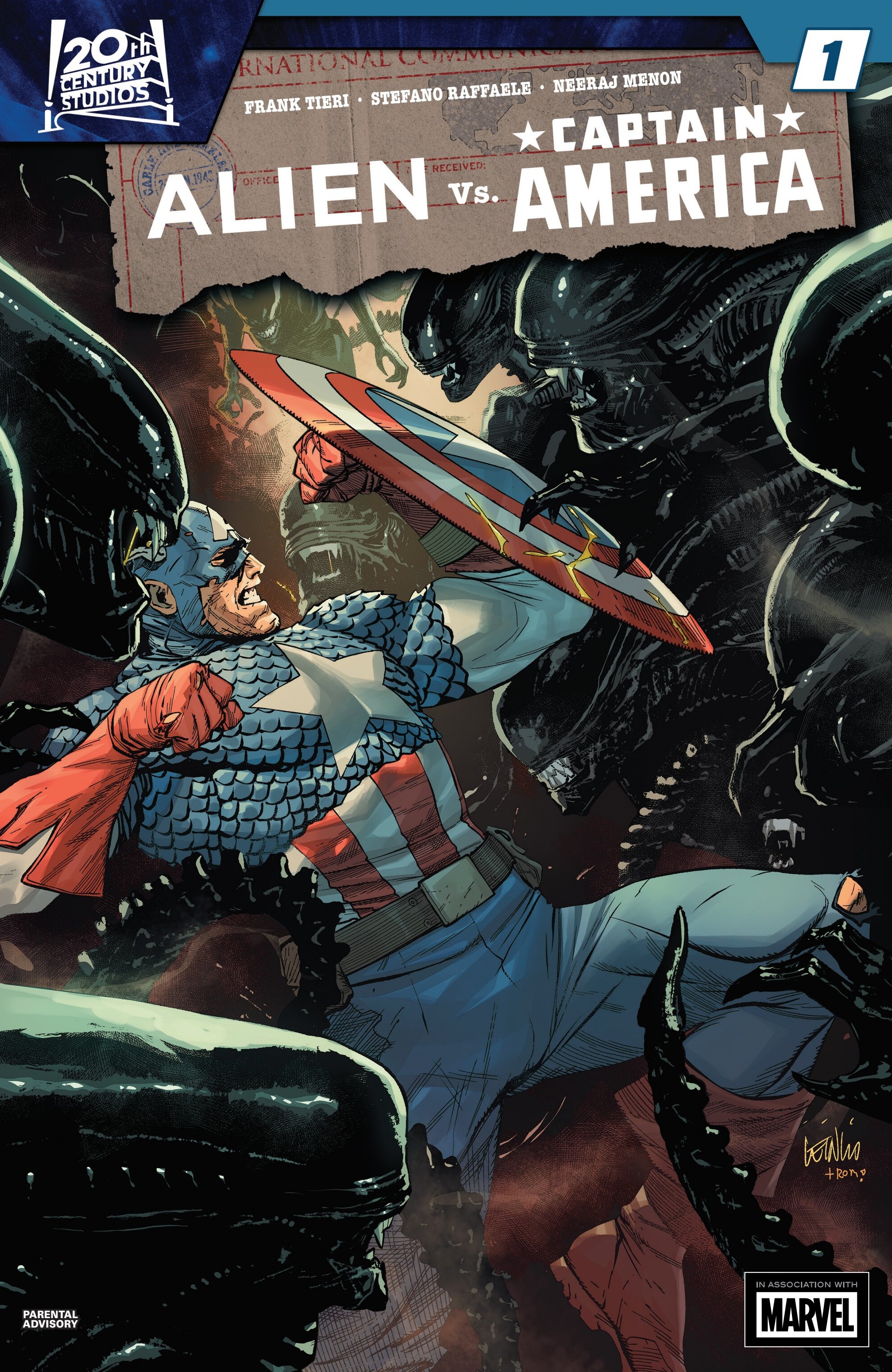 Read Alien vs. Captain America (2025) Manga Online