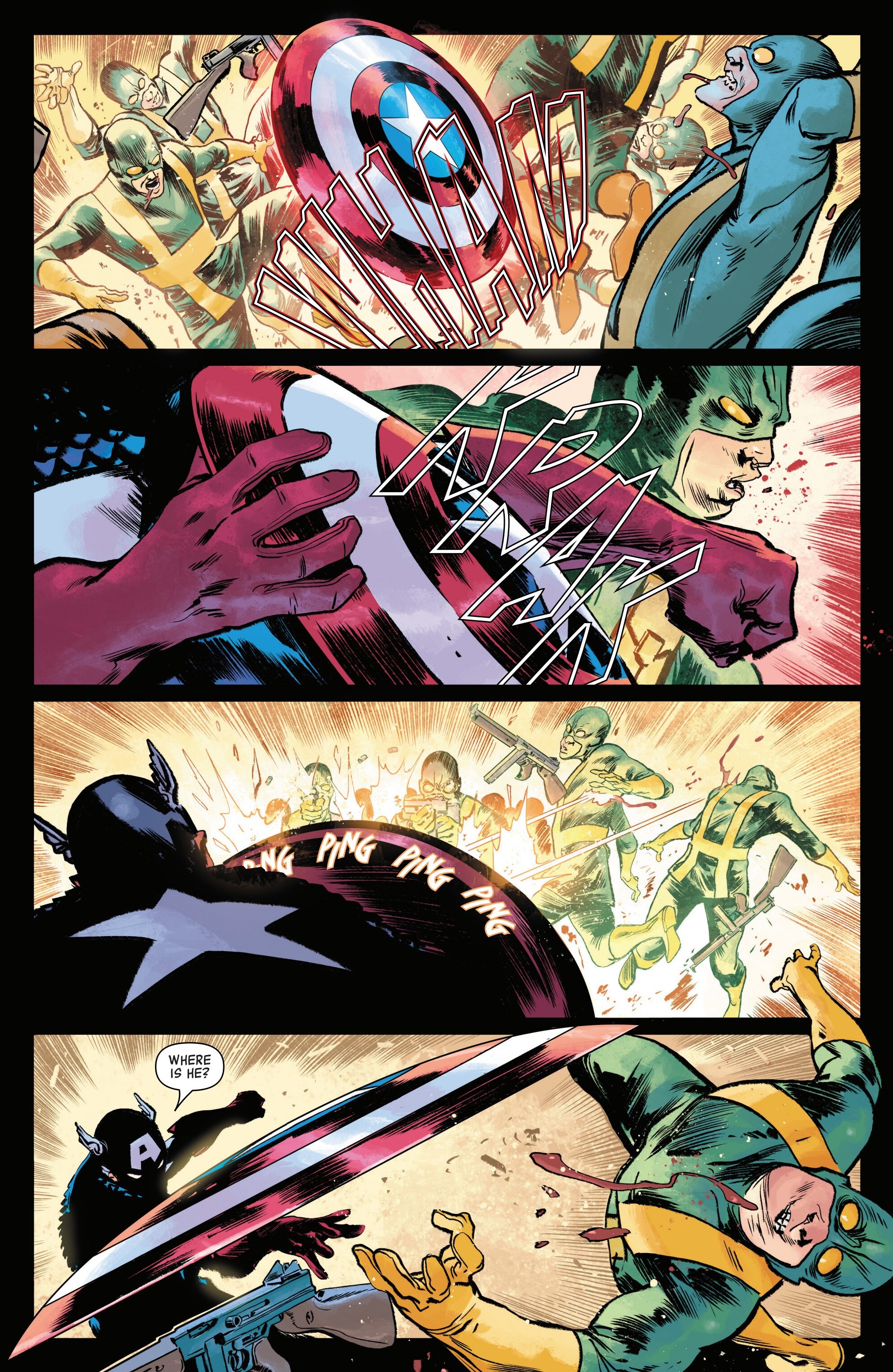 Read Alien vs. Captain America (2025) Manga Online