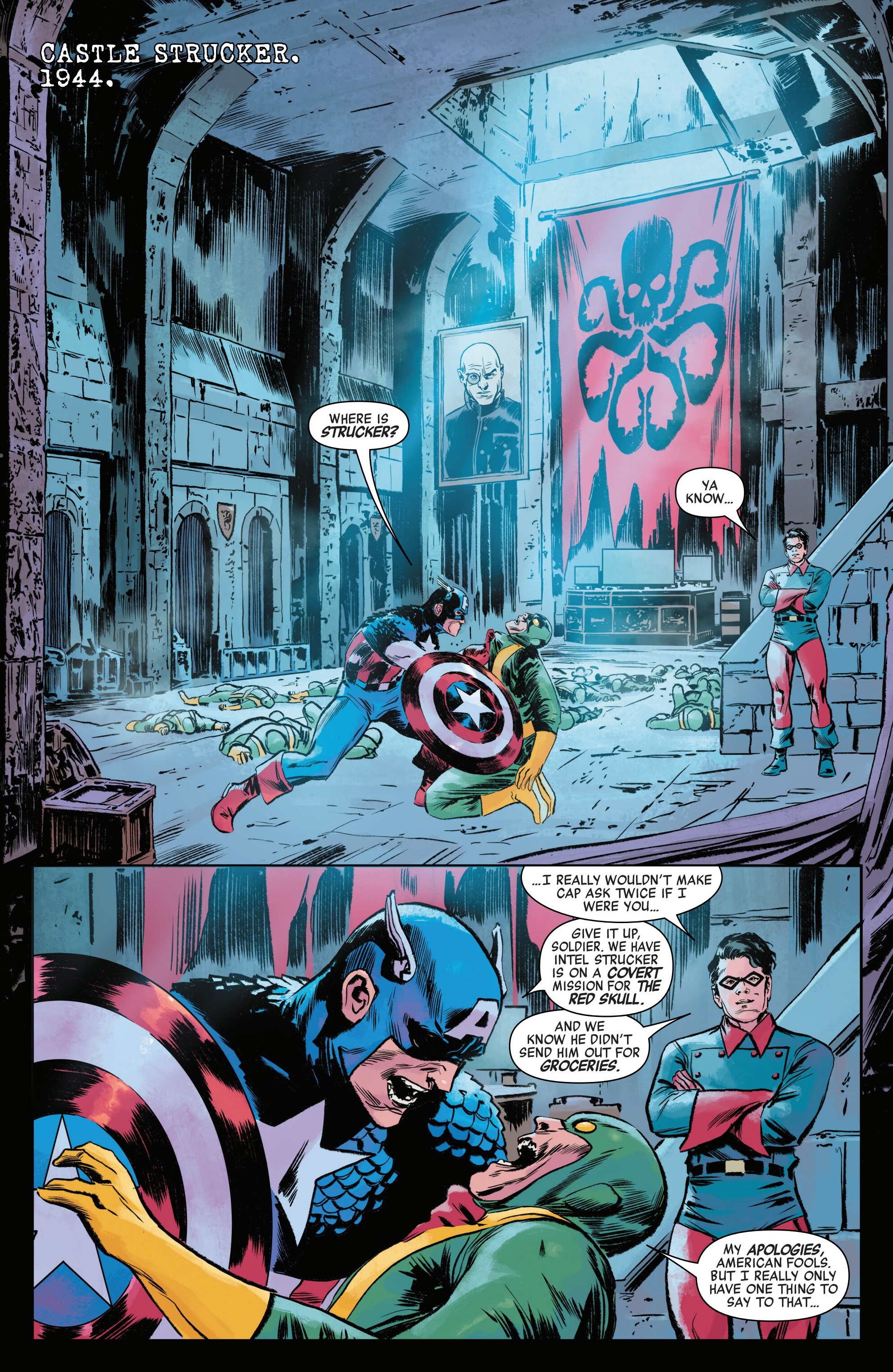 Read Alien vs. Captain America (2025) Manga Online