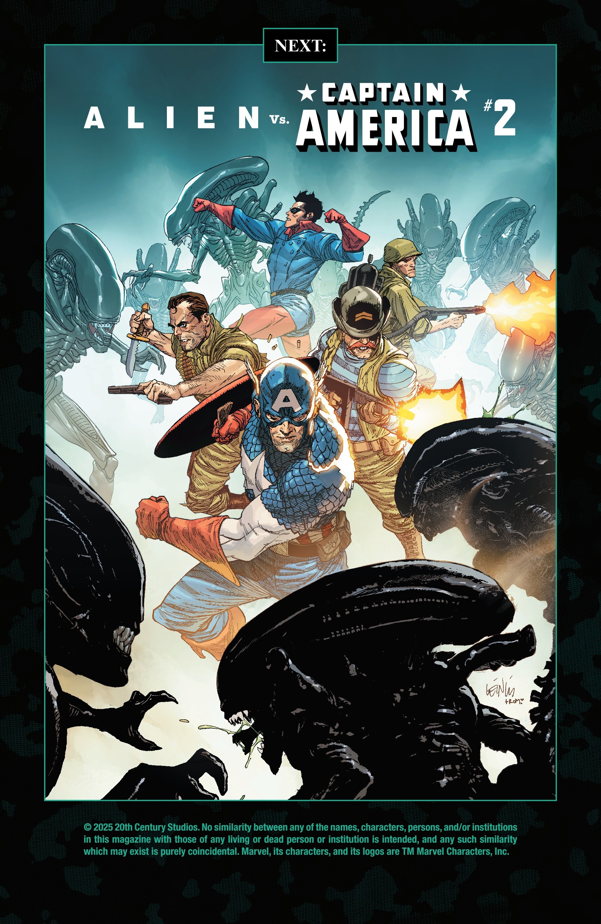 Read Alien vs. Captain America (2025) Manga Online