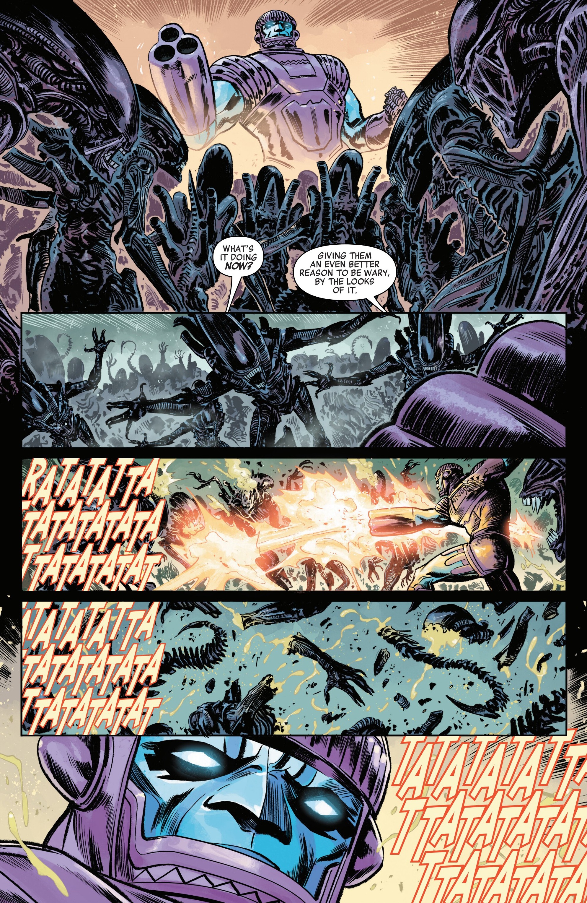 Read Alien vs. Captain America (2025) Manga Online