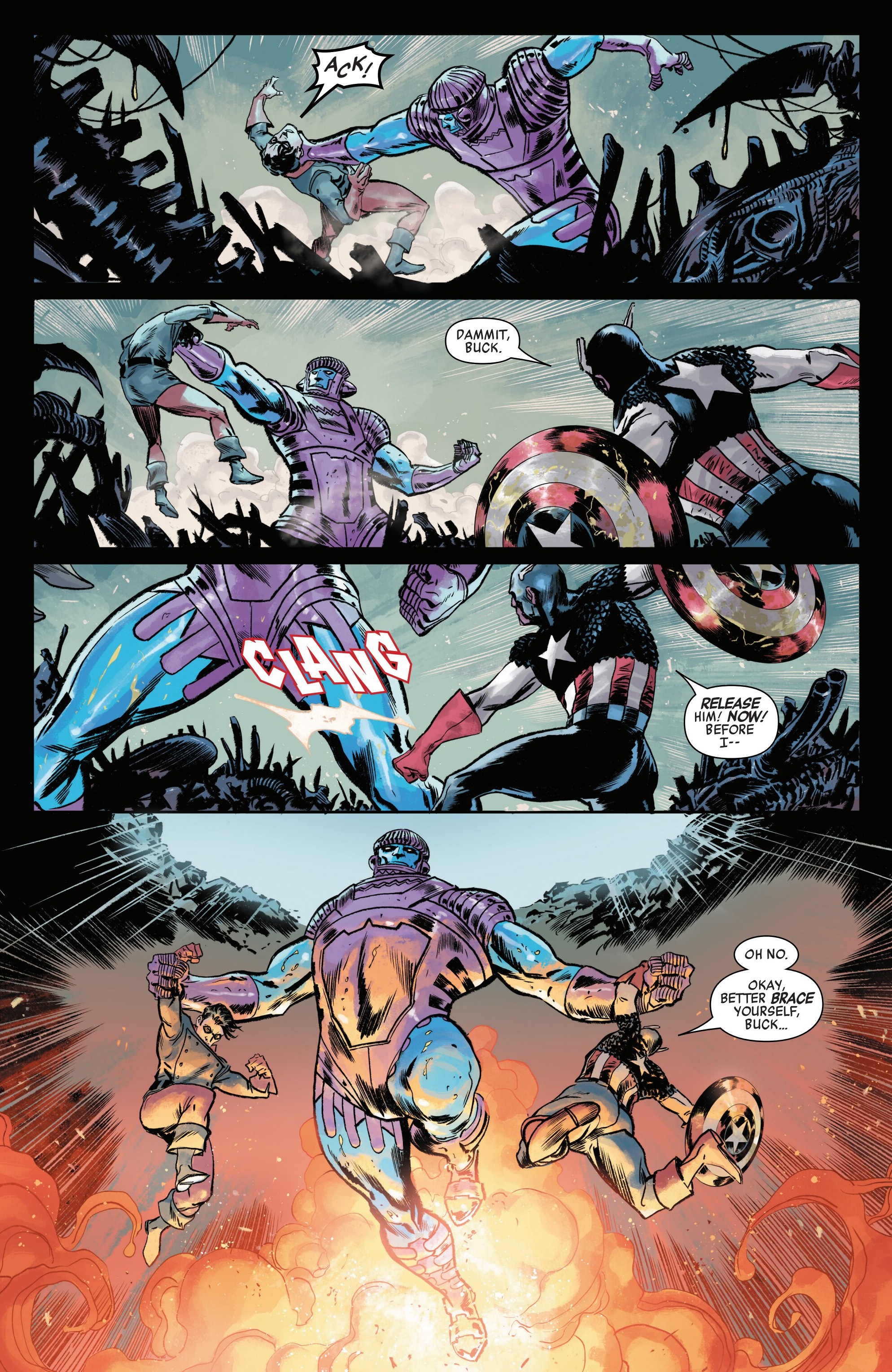 Read Alien vs. Captain America (2025) Manga Online