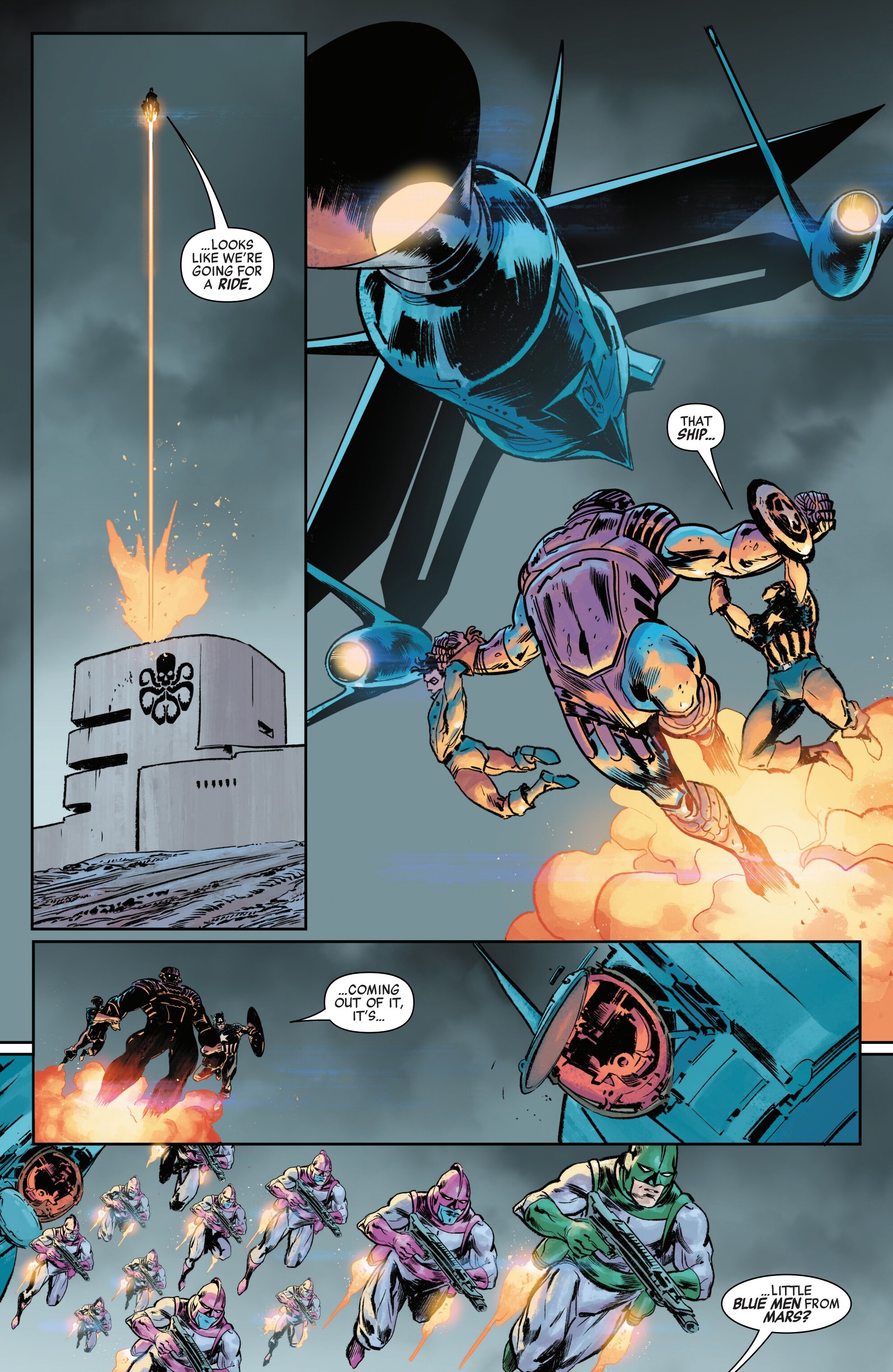 Read Alien vs. Captain America (2025) Manga Online