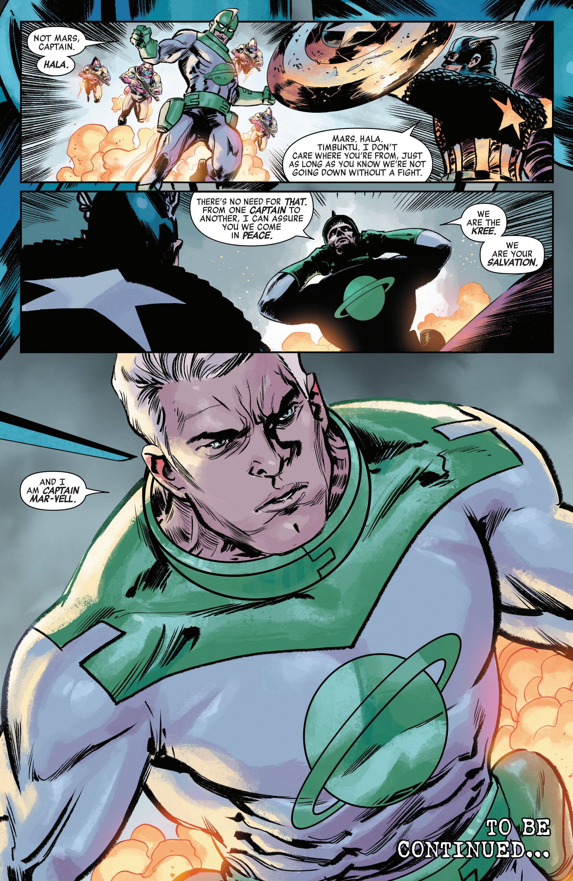 Read Alien vs. Captain America (2025) Manga Online