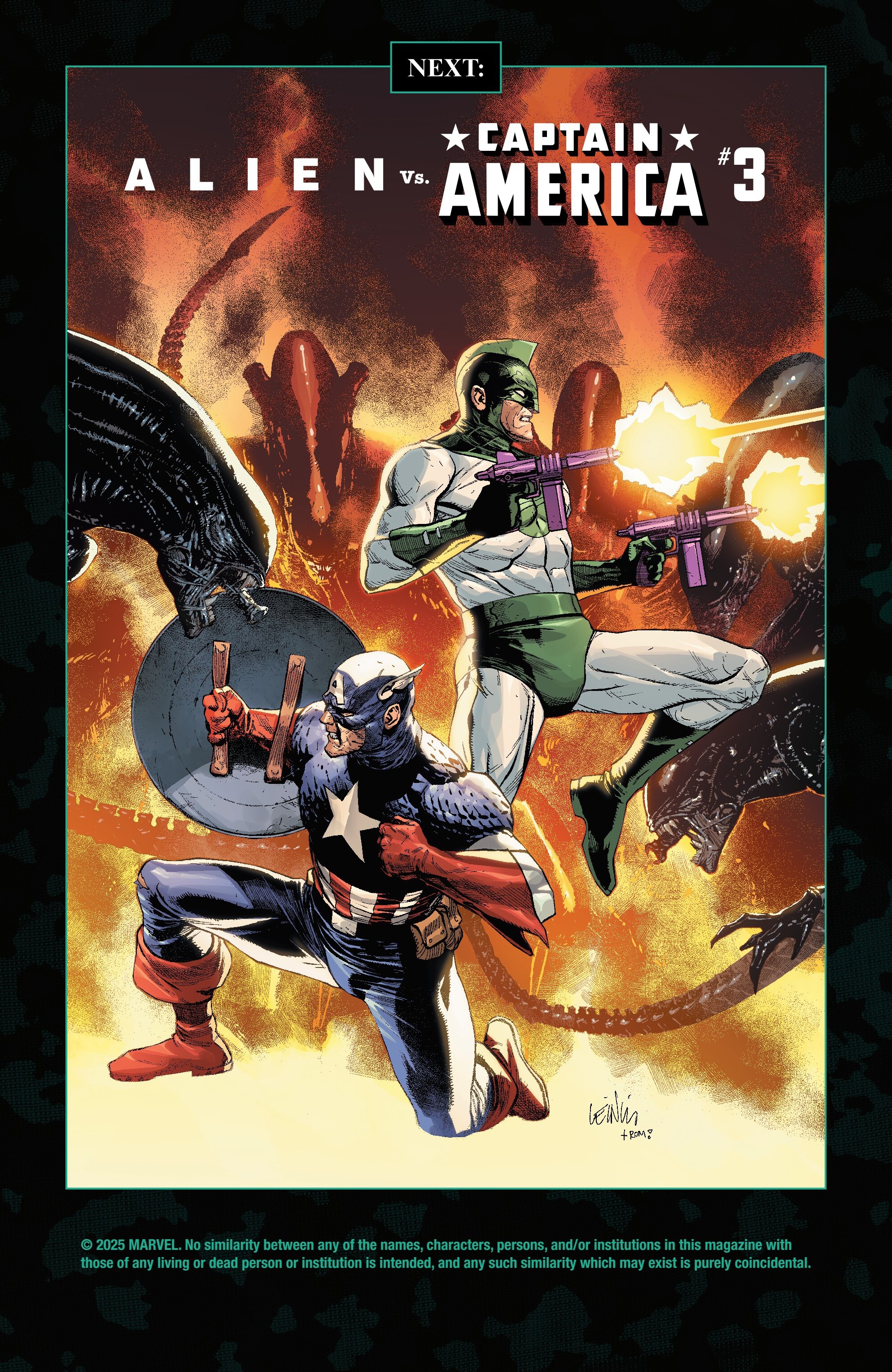 Read Alien vs. Captain America (2025) Manga Online