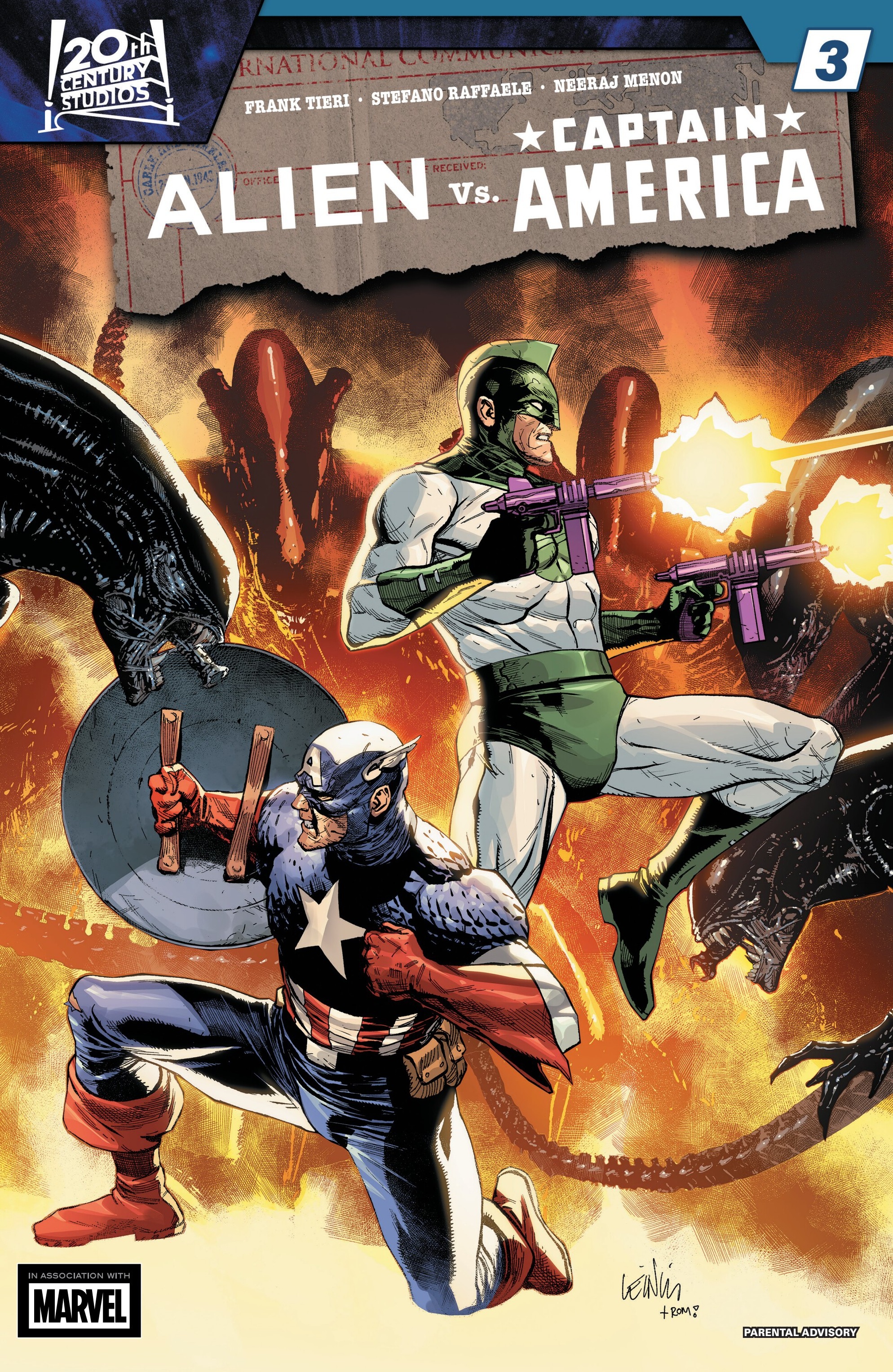 Read Alien vs. Captain America (2025) Manga Online