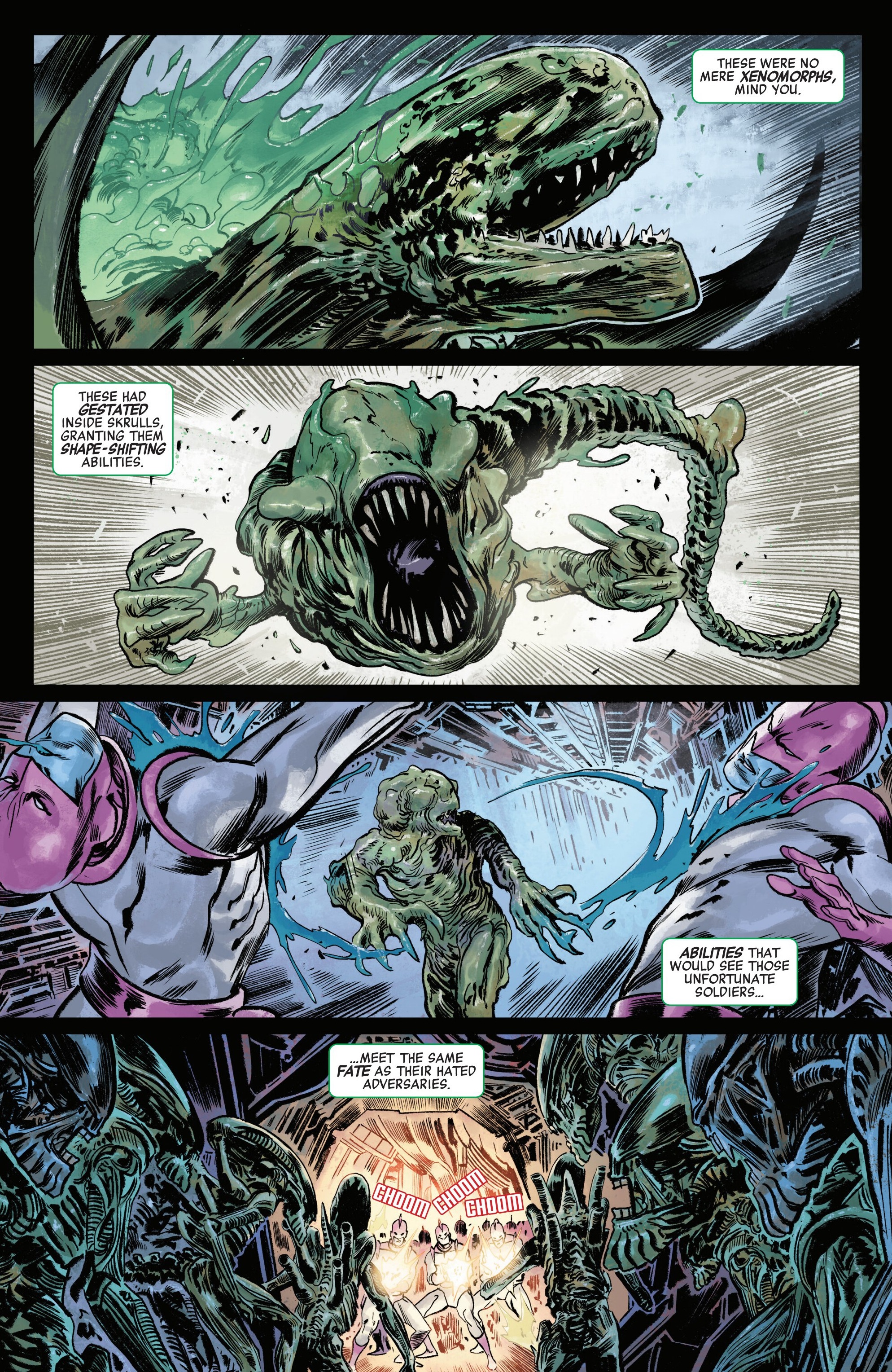 Read Alien vs. Captain America (2025) Manga Online