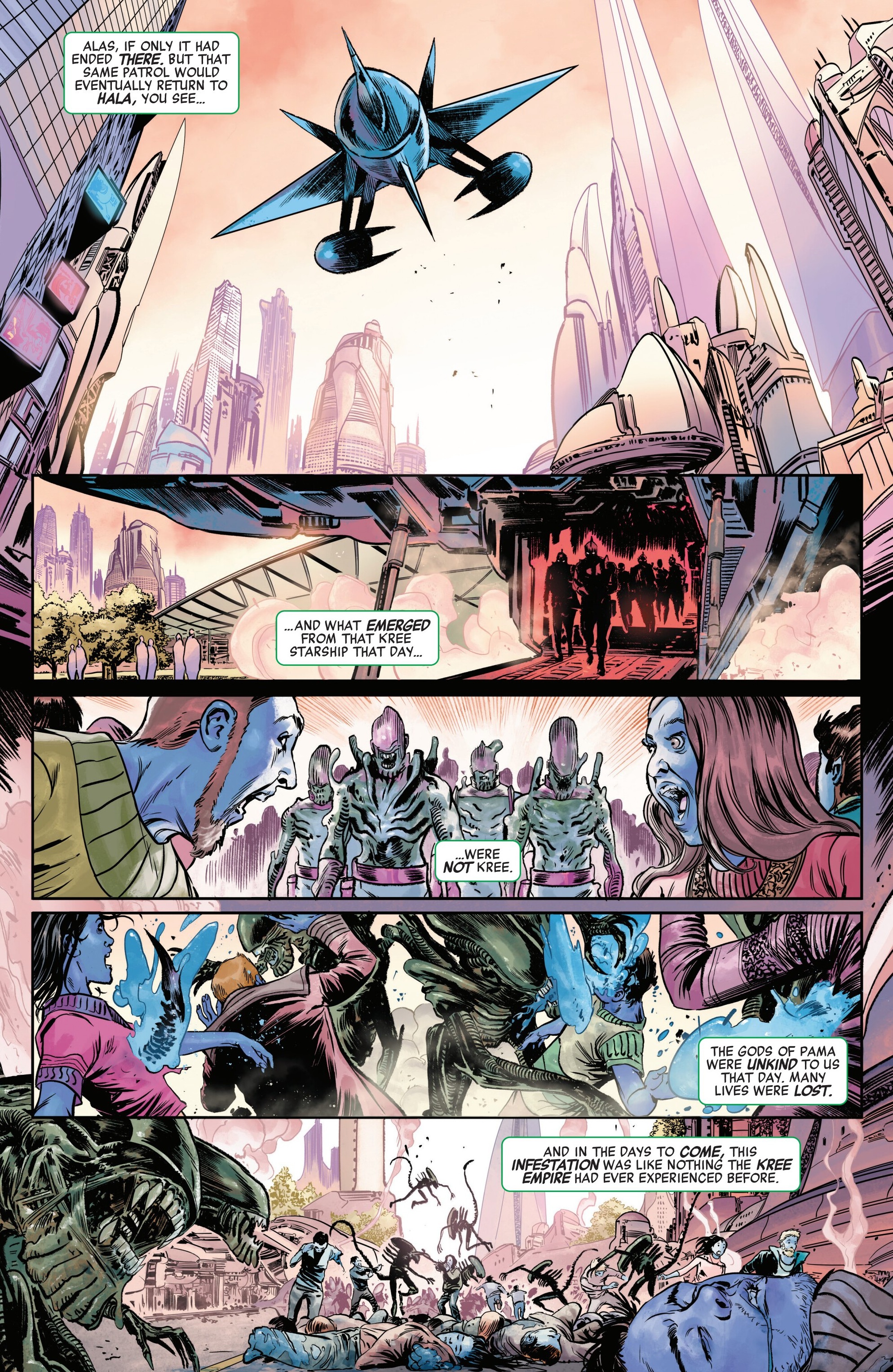 Read Alien vs. Captain America (2025) Manga Online