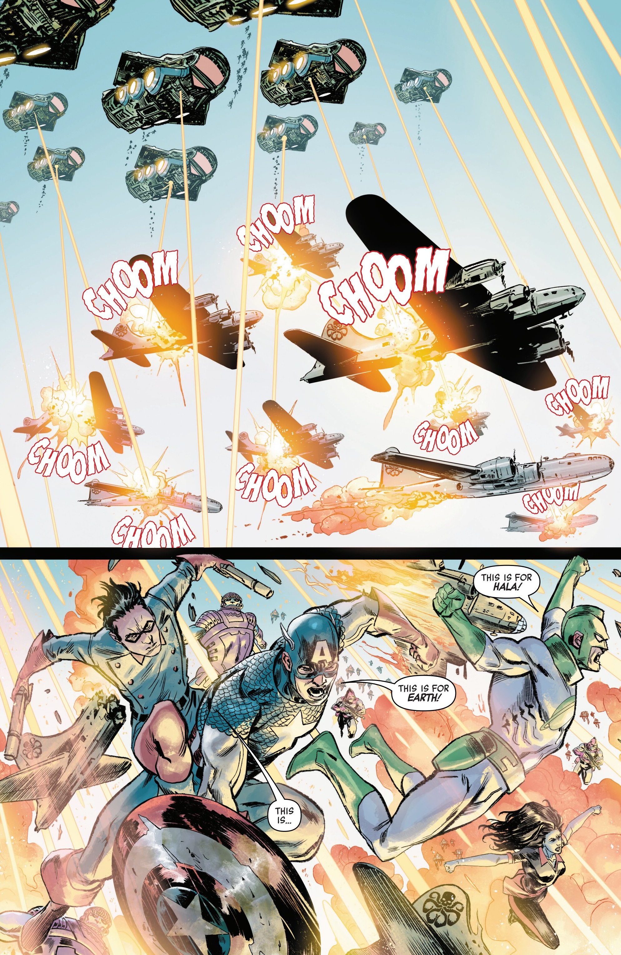Read Alien vs. Captain America (2025) Manga Online