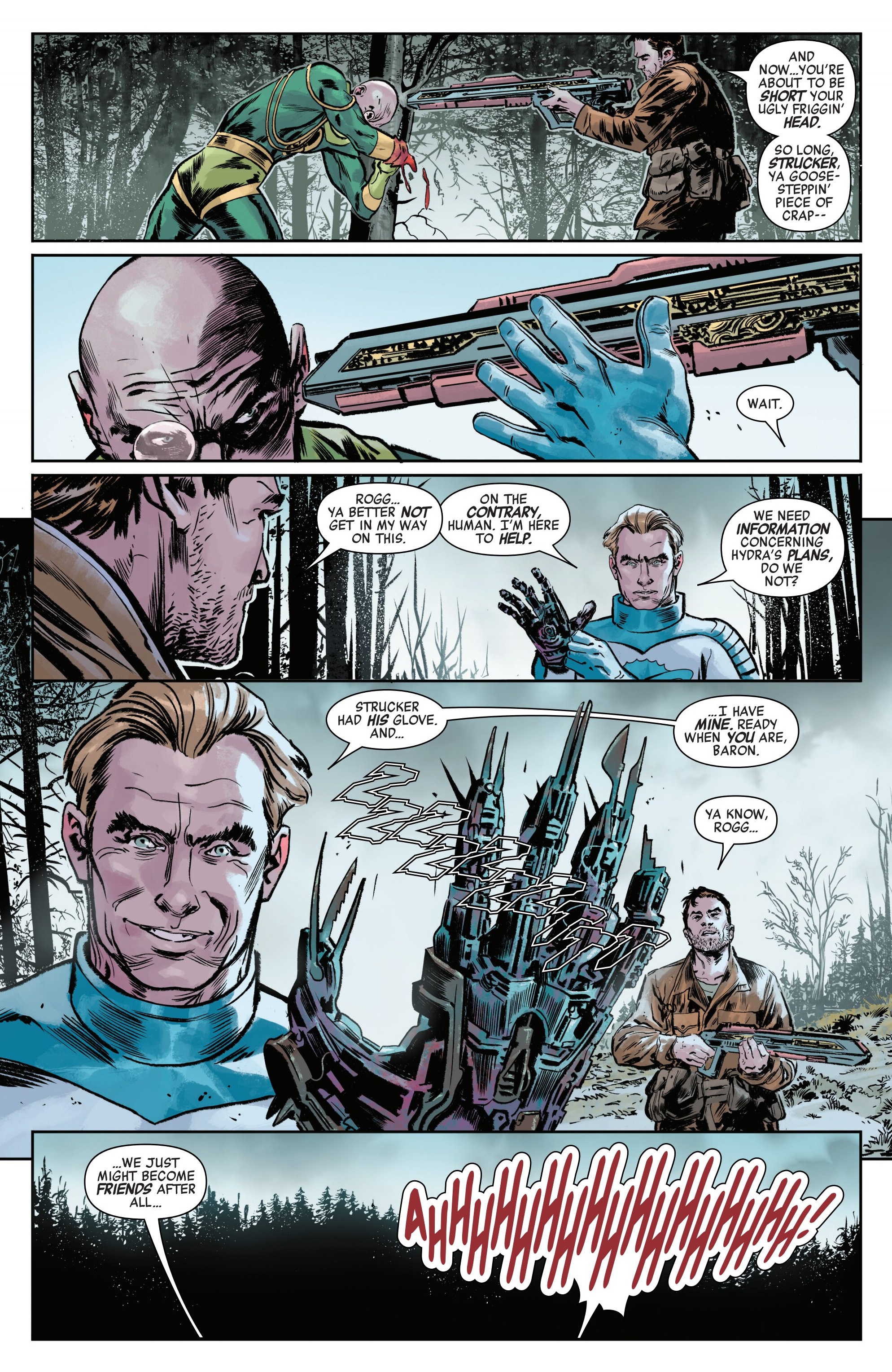 Read Alien vs. Captain America (2025) Manga Online