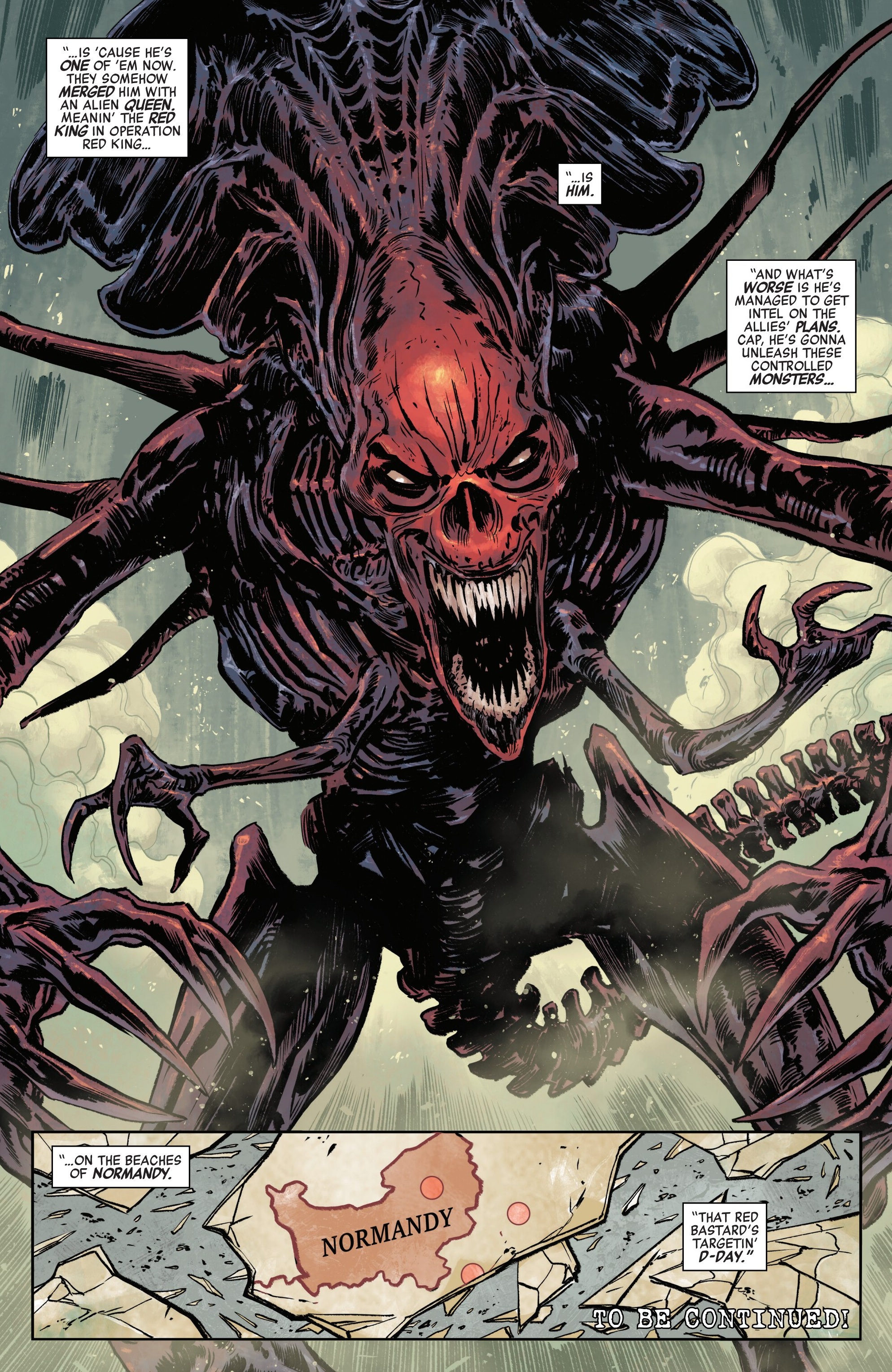 Read Alien vs. Captain America (2025) Manga Online