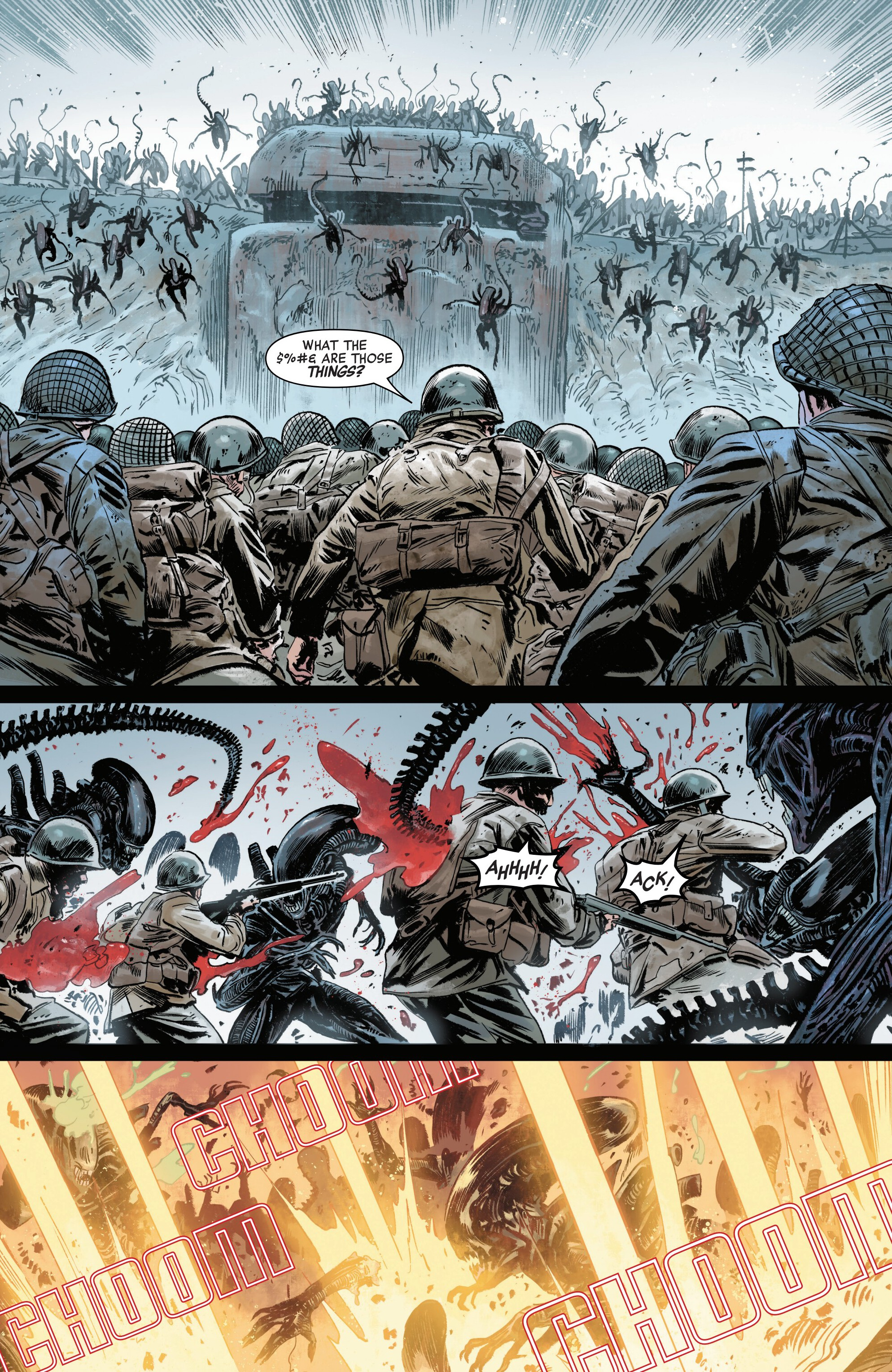 Read Alien vs. Captain America (2025) Manga Online