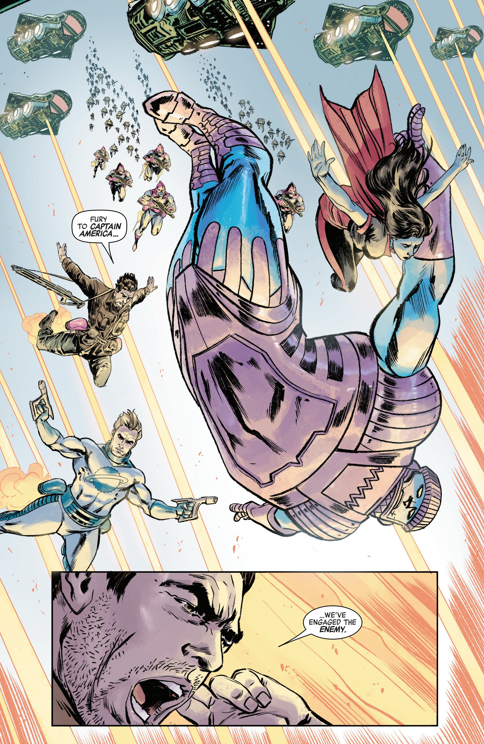 Read Alien vs. Captain America (2025) Manga Online