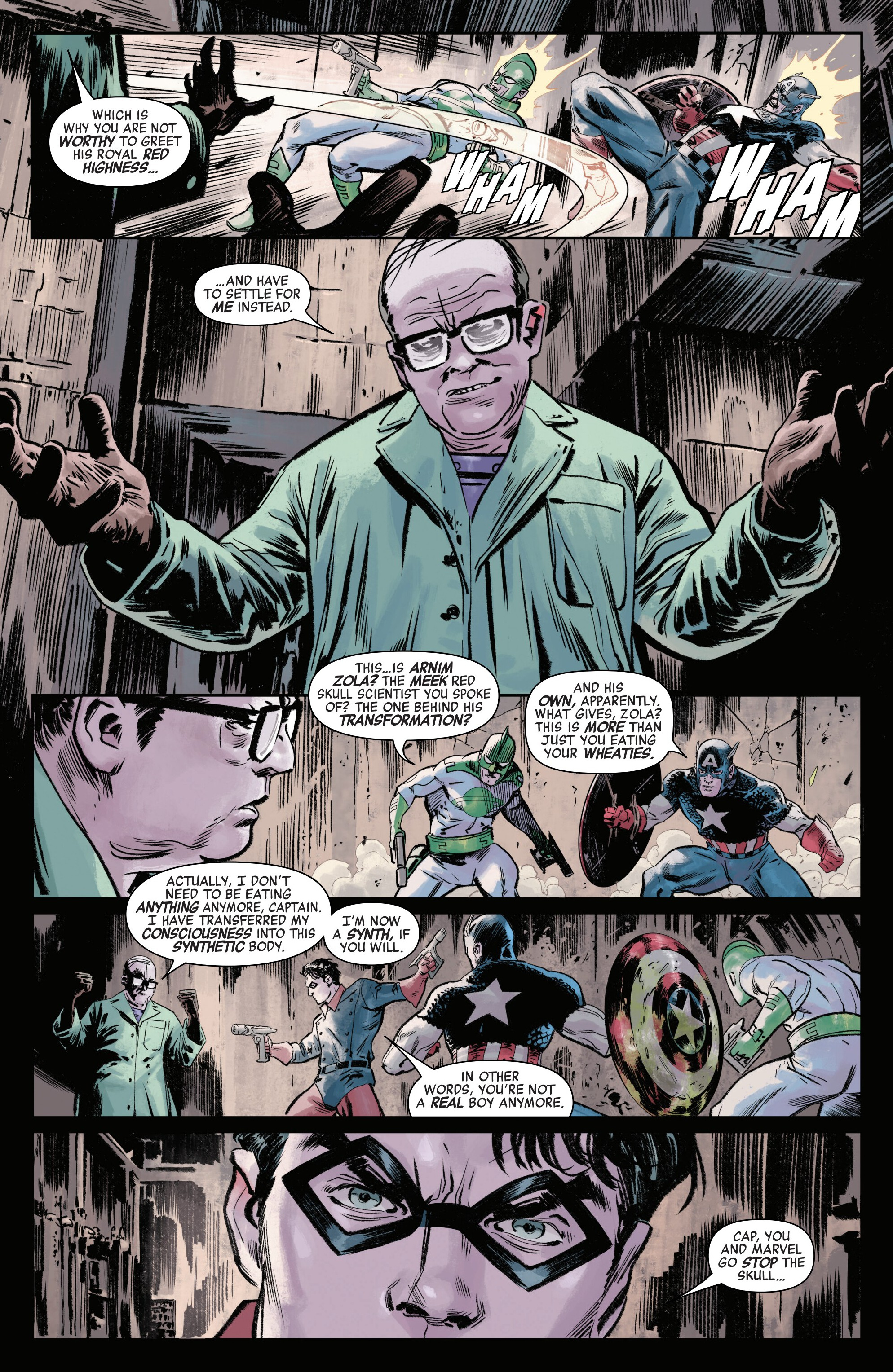 Read Alien vs. Captain America (2025) Manga Online