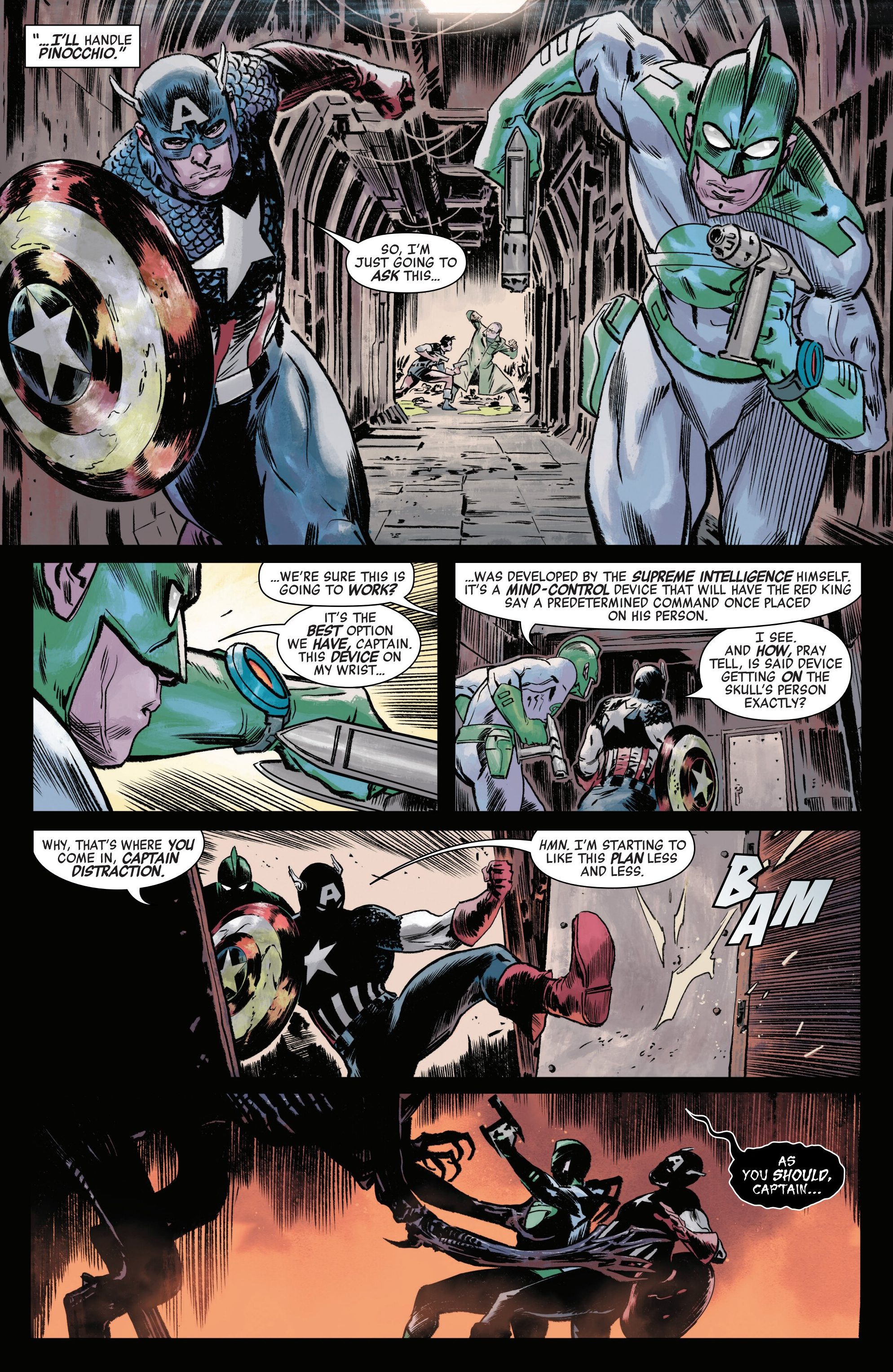 Read Alien vs. Captain America (2025) Manga Online