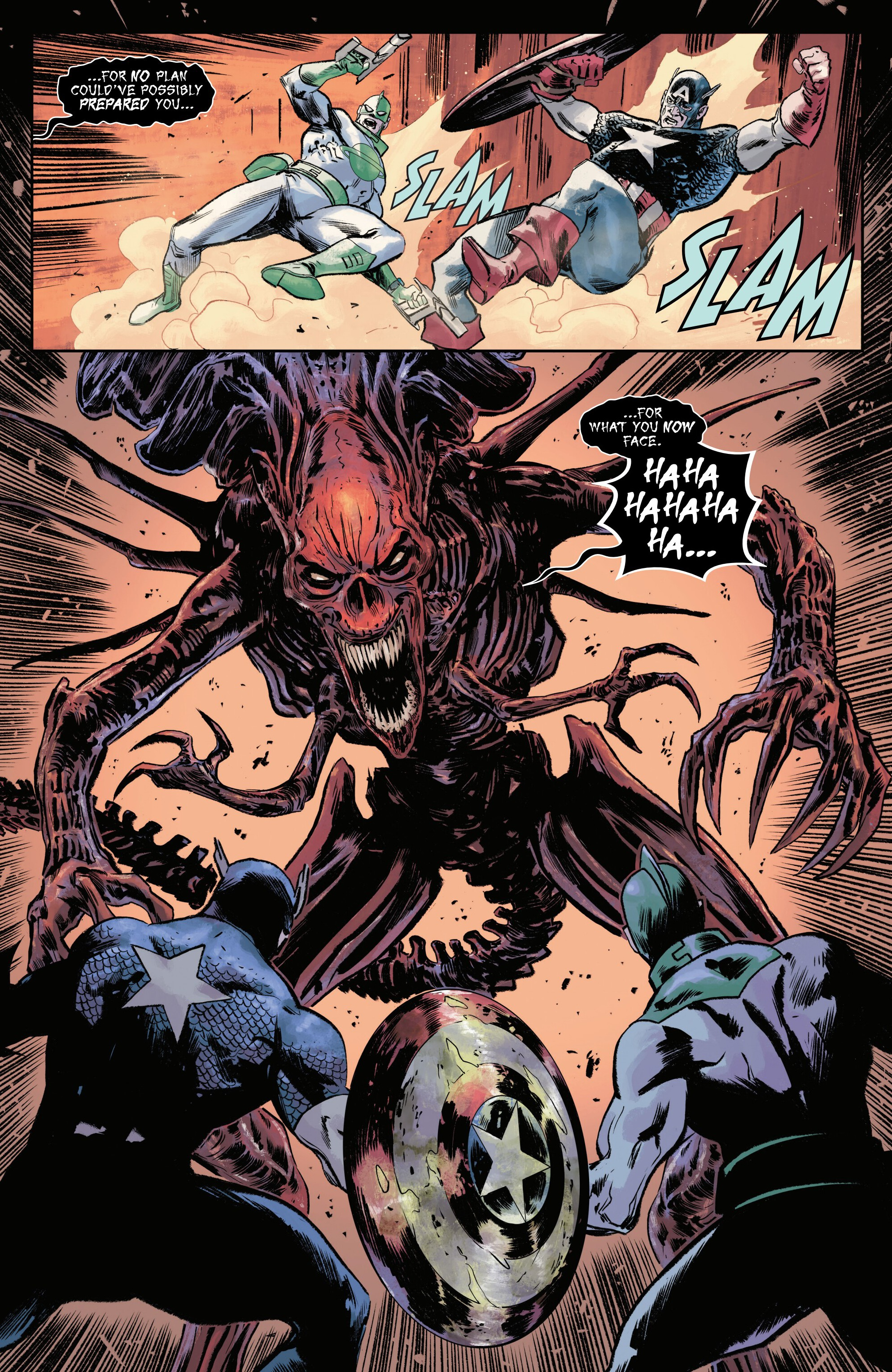 Read Alien vs. Captain America (2025) Manga Online