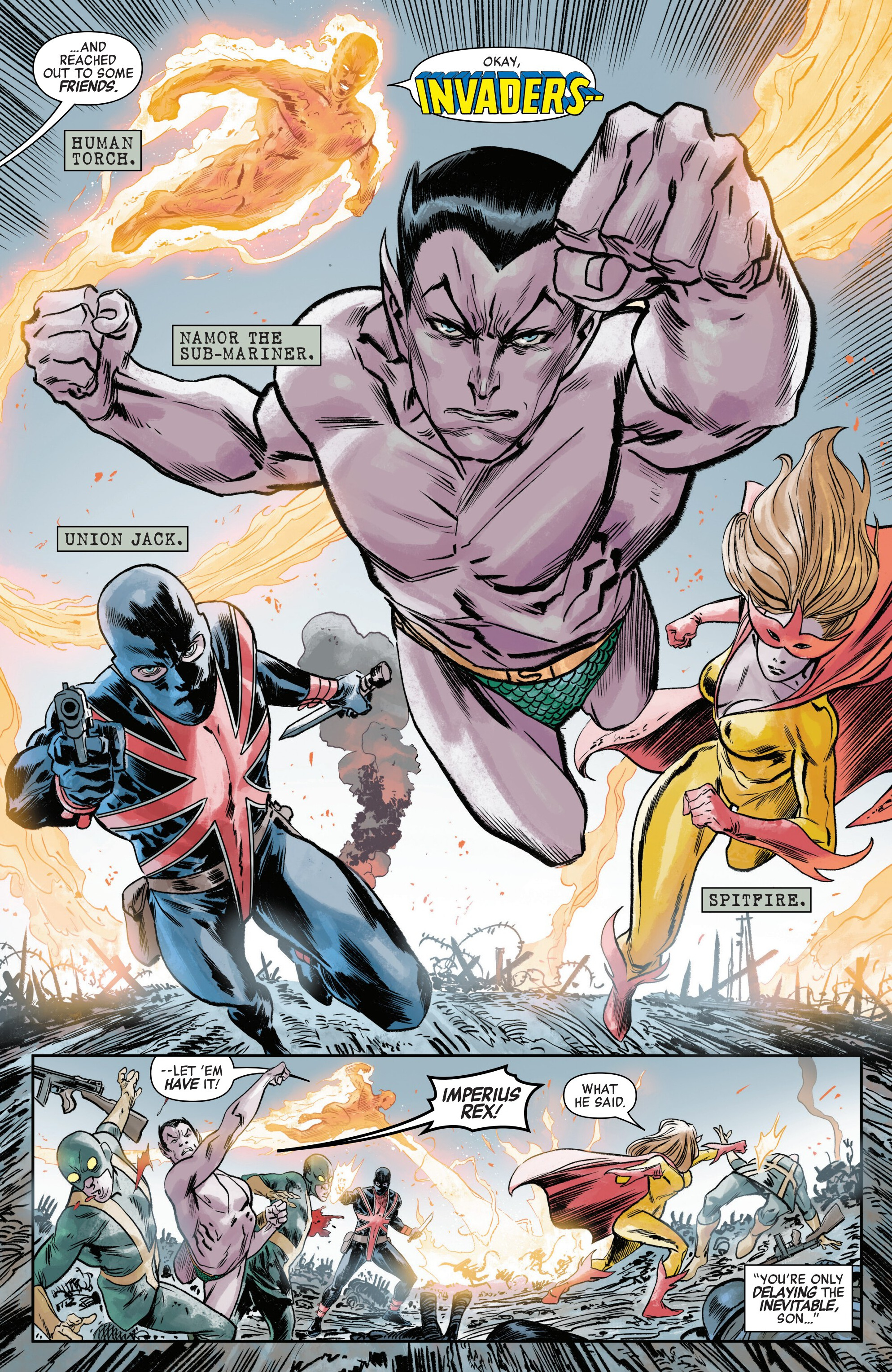 Read Alien vs. Captain America (2025) Manga Online