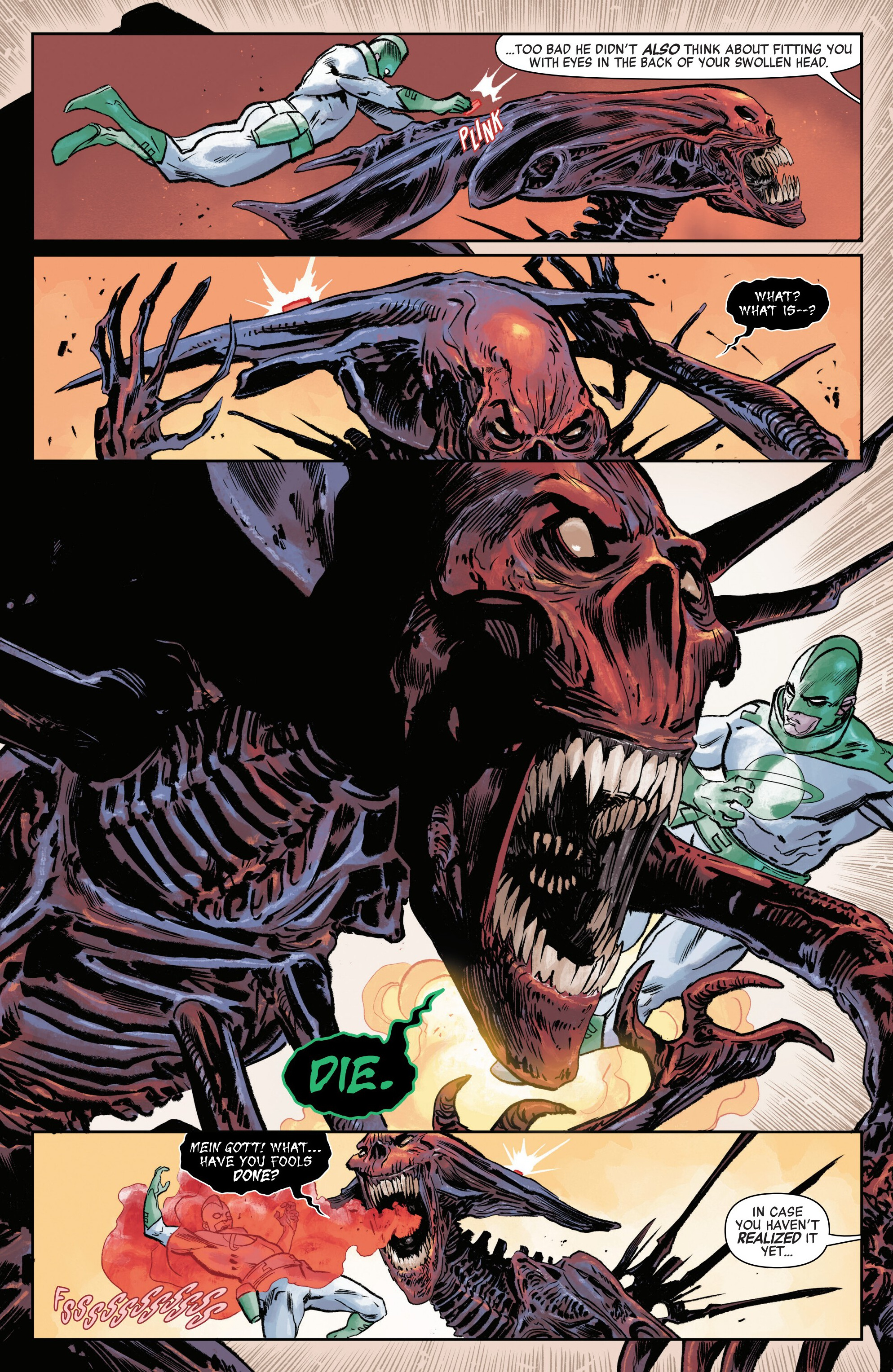 Read Alien vs. Captain America (2025) Manga Online