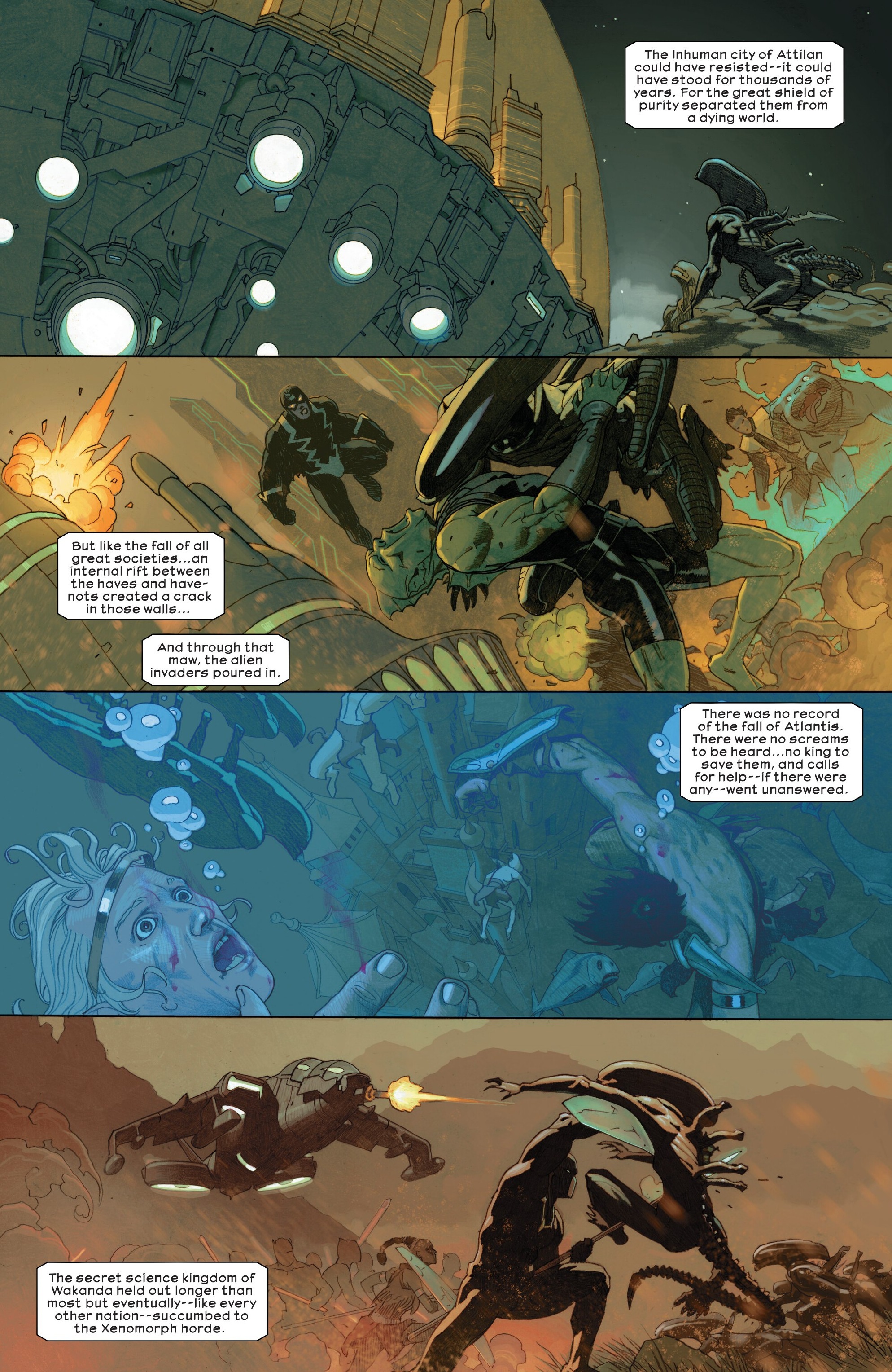 Read Aliens vs. Avengers (2024) Manga Online