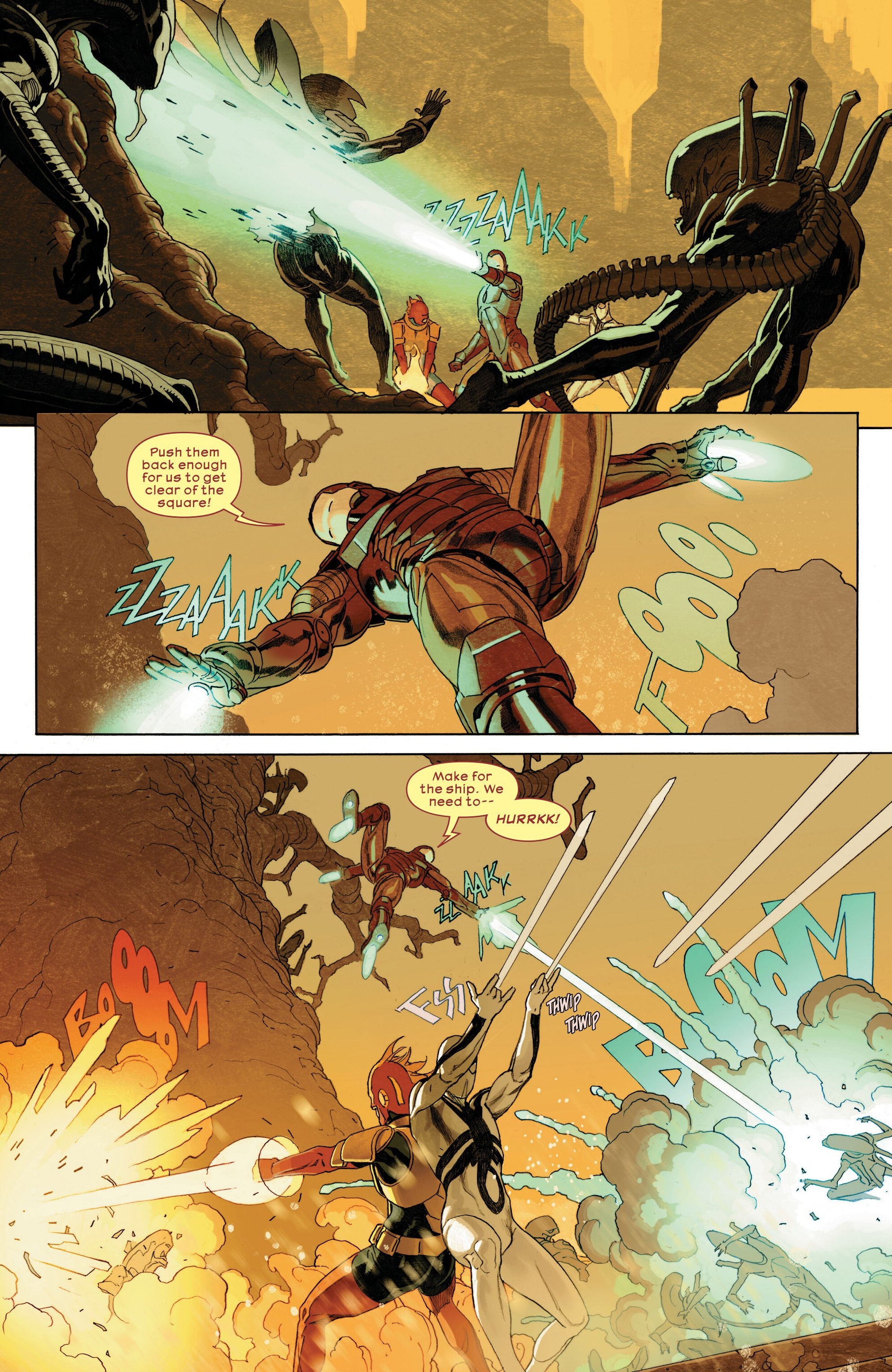 Read Aliens vs. Avengers (2024) Manga Online