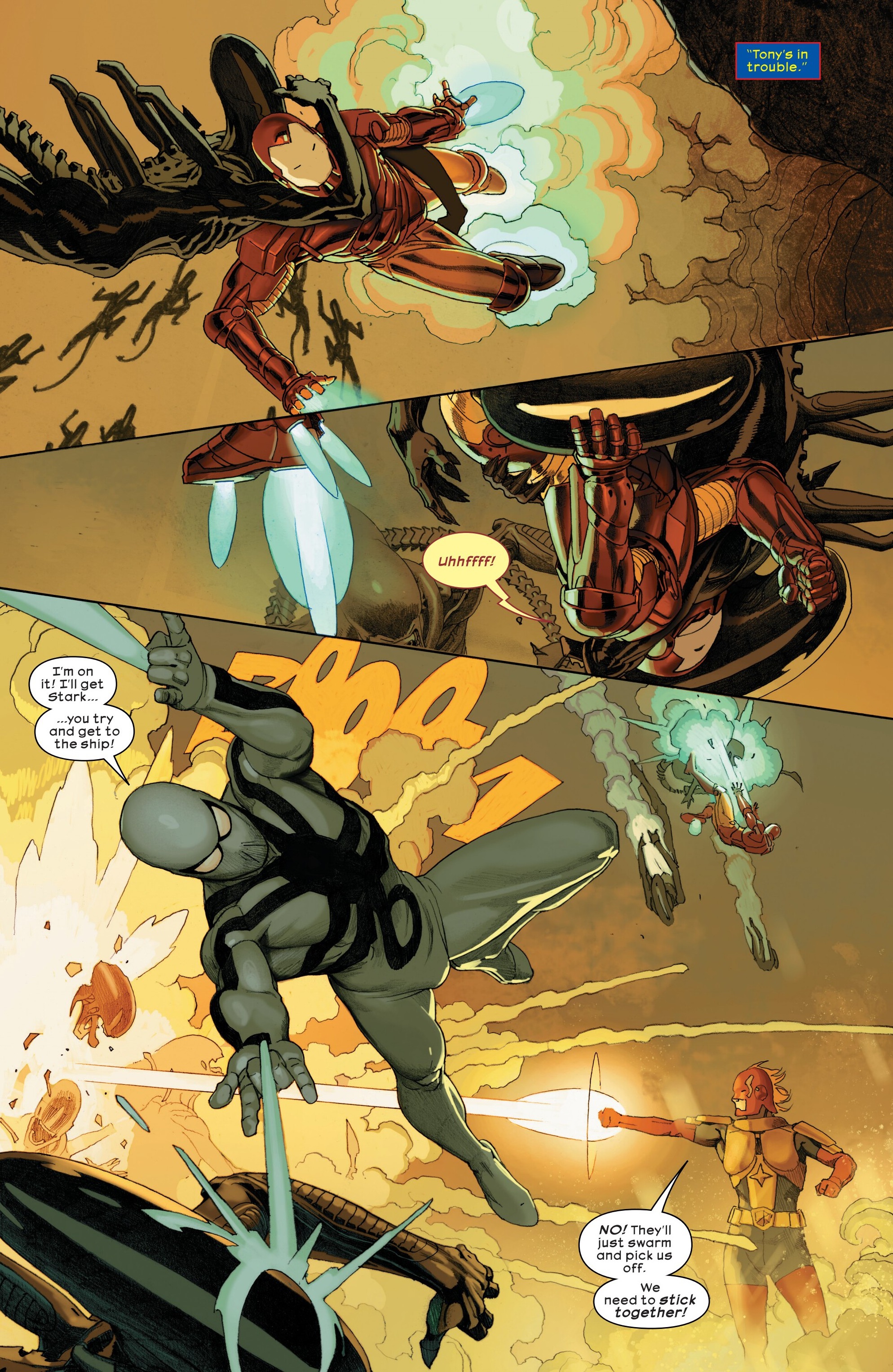 Read Aliens vs. Avengers (2024) Manga Online
