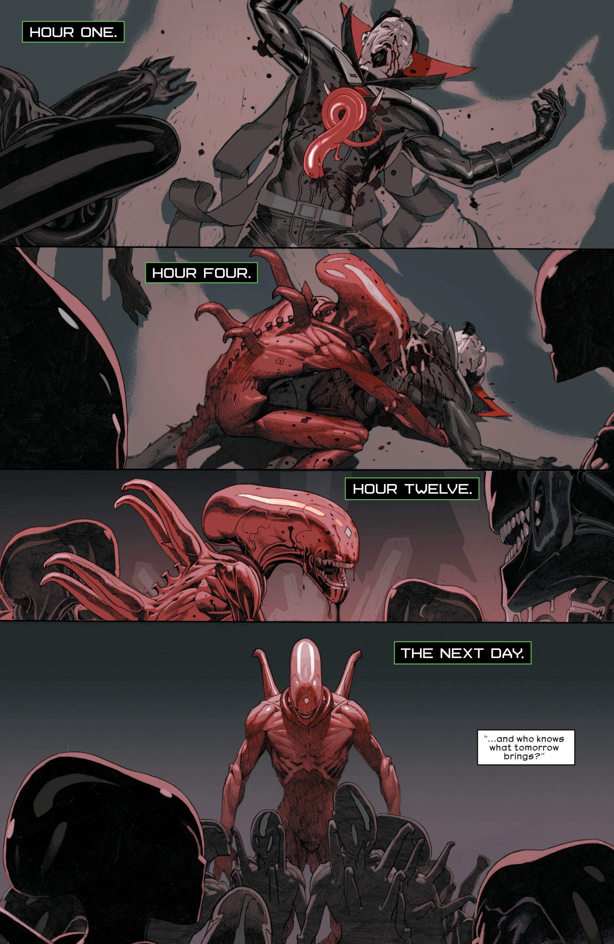 Read Aliens vs. Avengers (2024) Manga Online