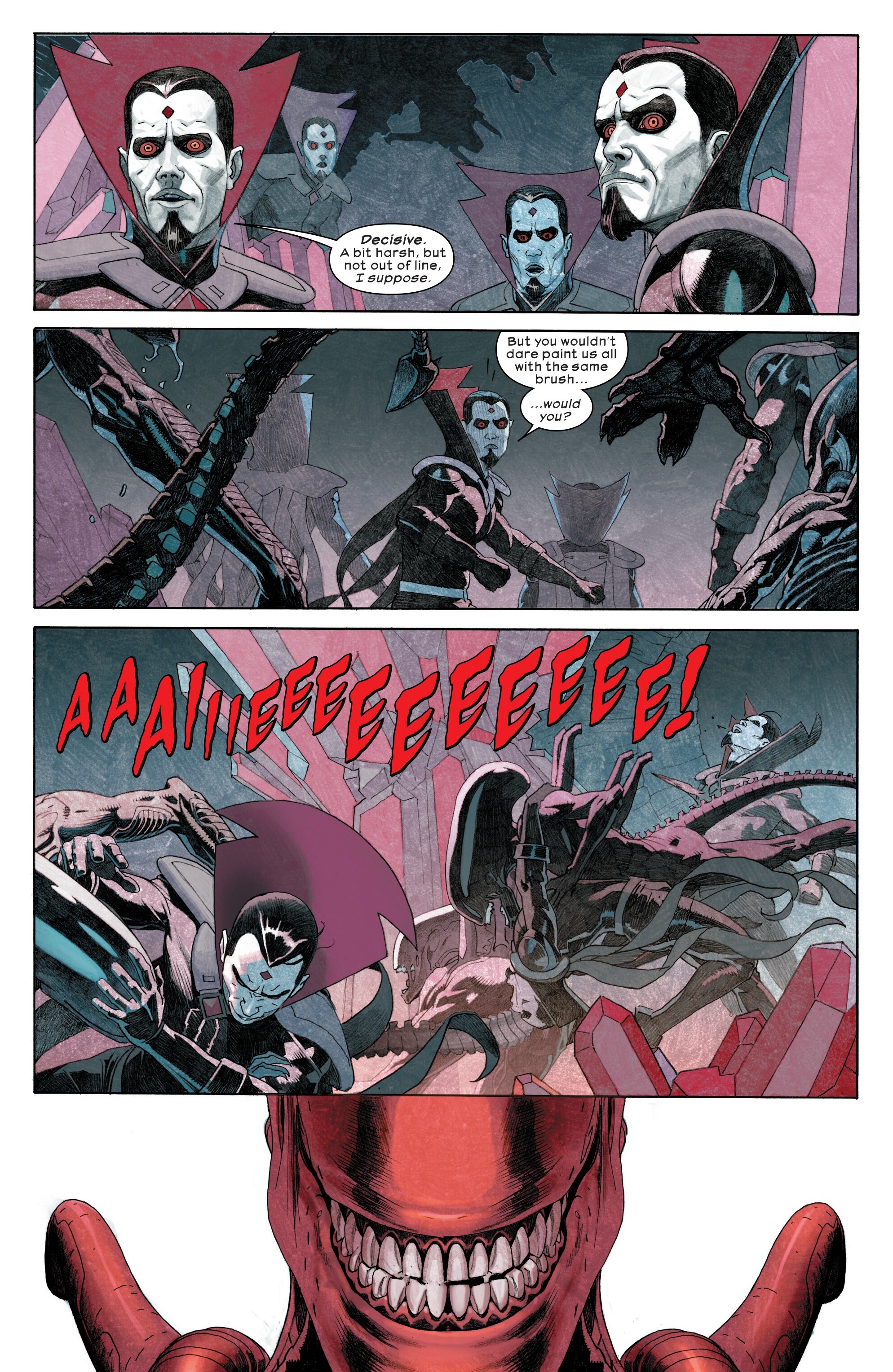 Read Aliens vs. Avengers (2024) Manga Online