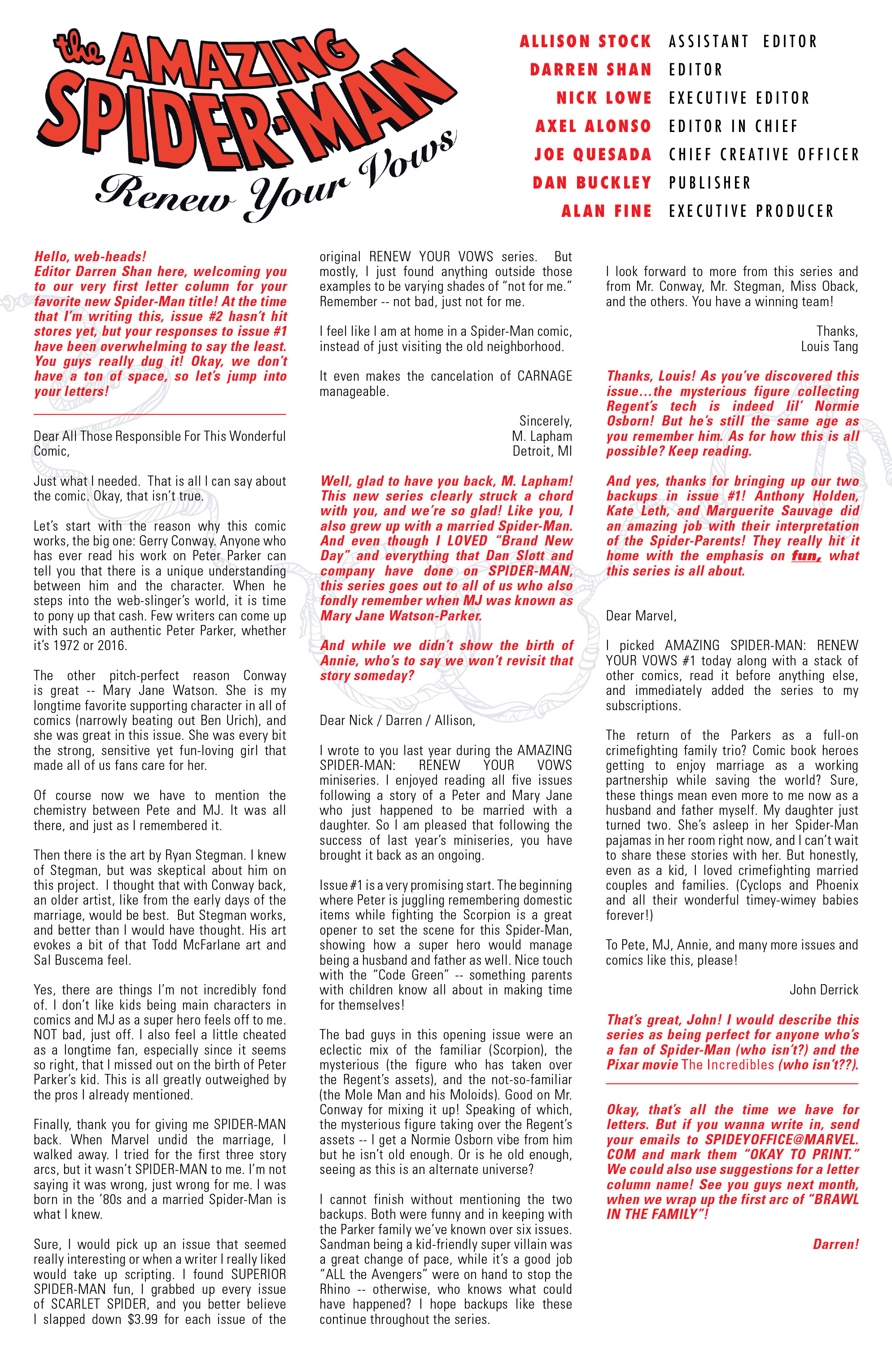 Read Amazing SpiderMan   Renew Your Vows Manga Online