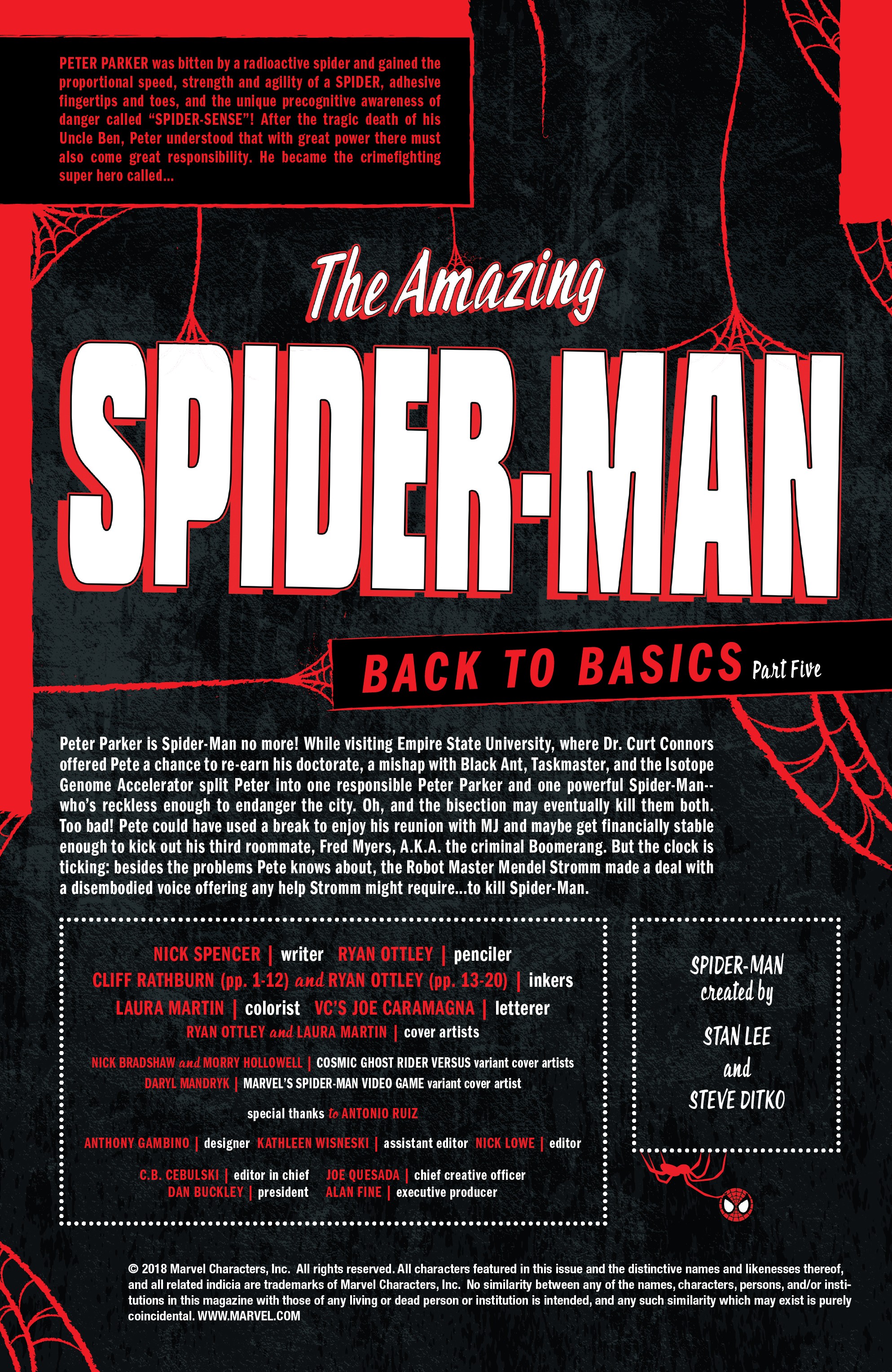 Read Amazing SpiderMan (2018) Manga Online