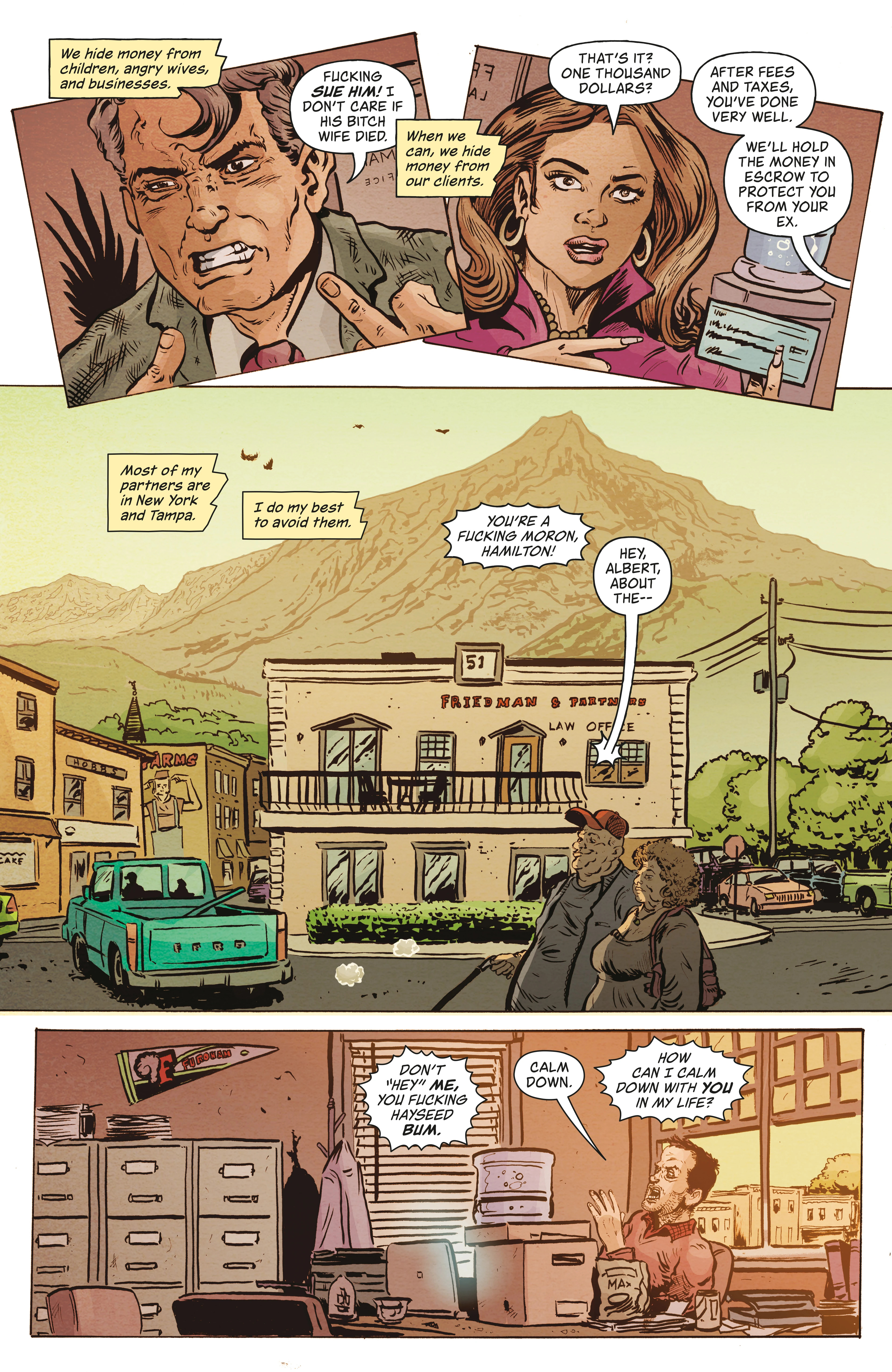 Read American Caper Comic Book Manga Online