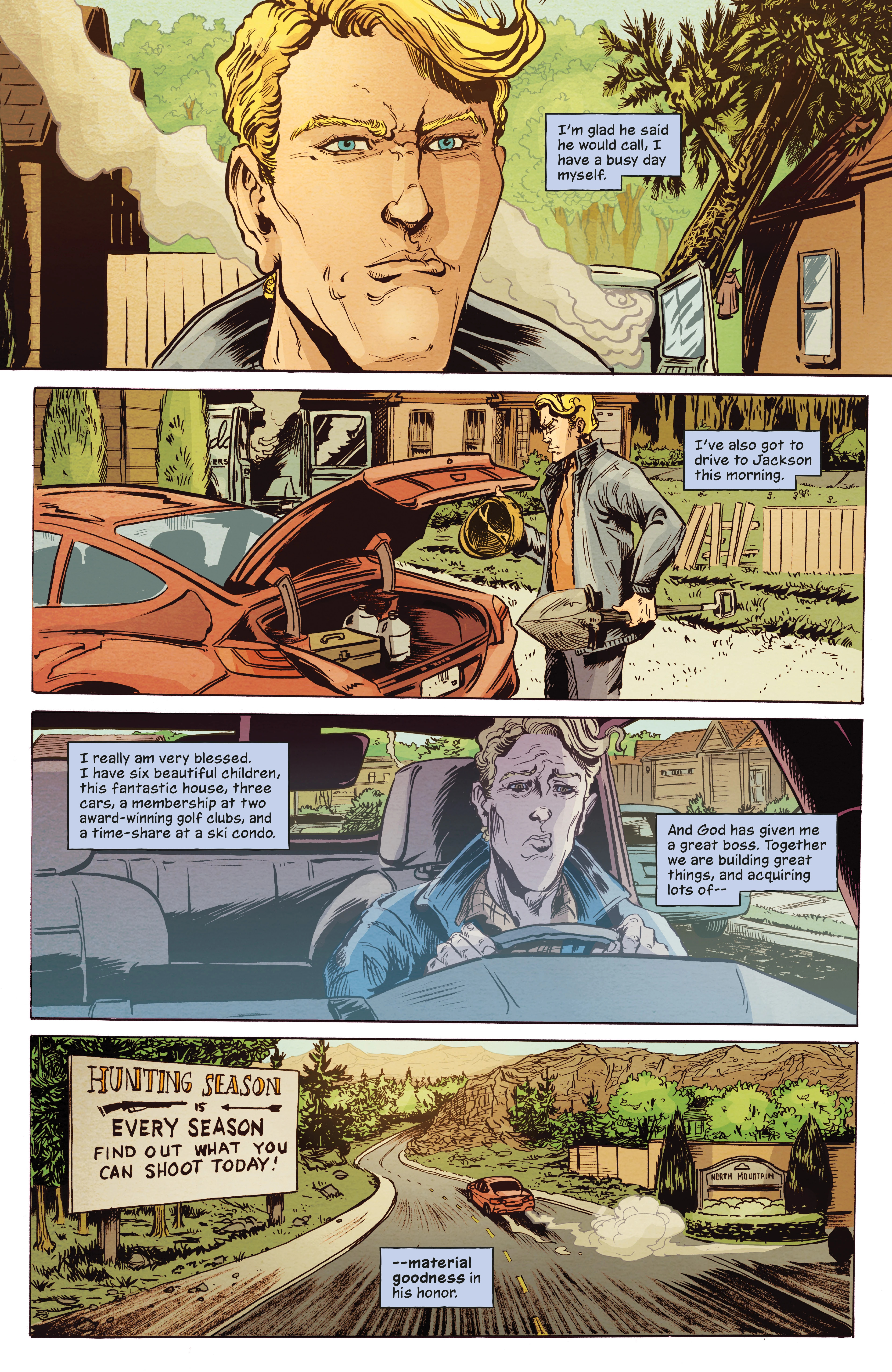 Read American Caper Comic Book Manga Online