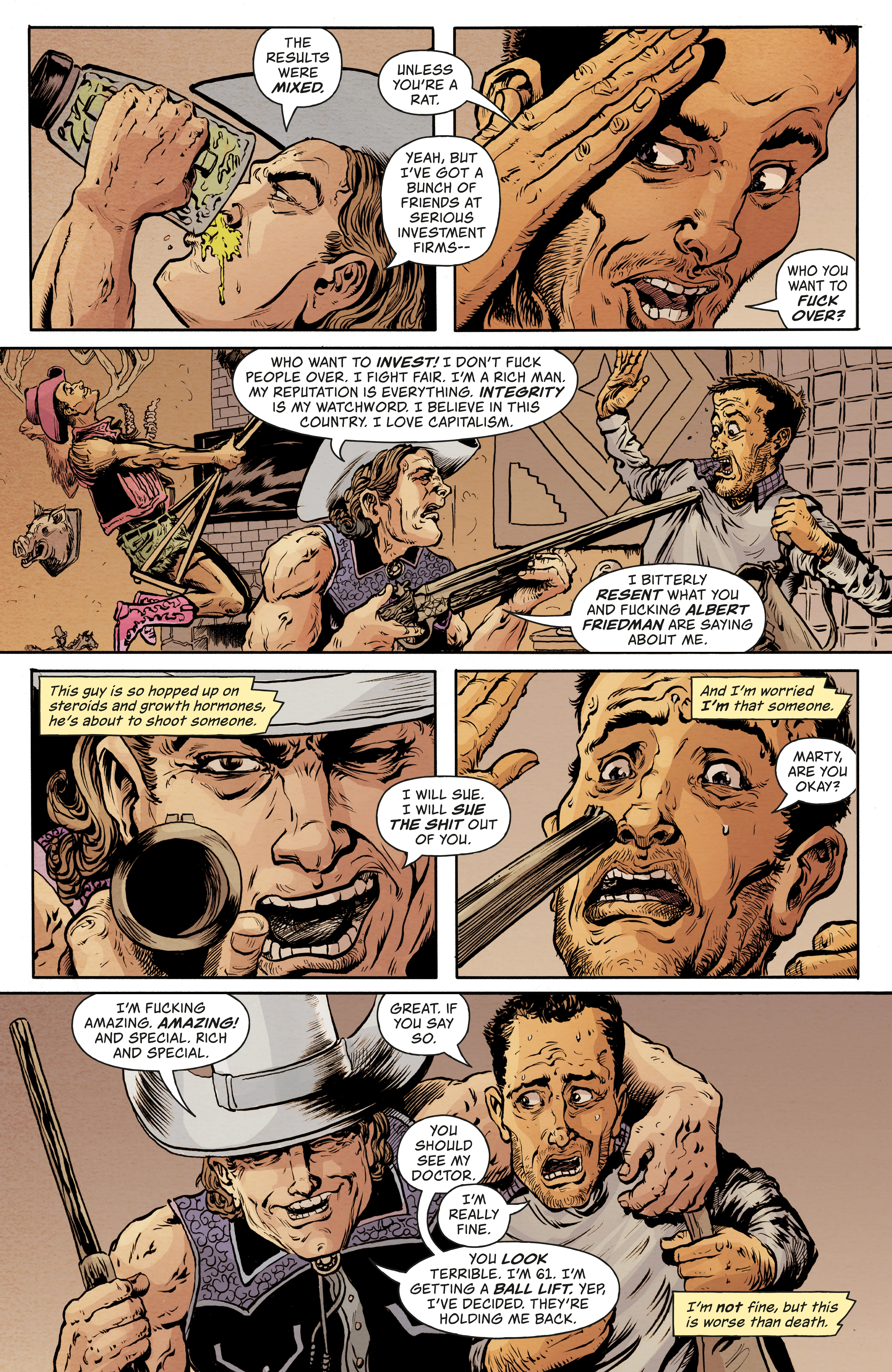 Read American Caper Comic Book Manga Online