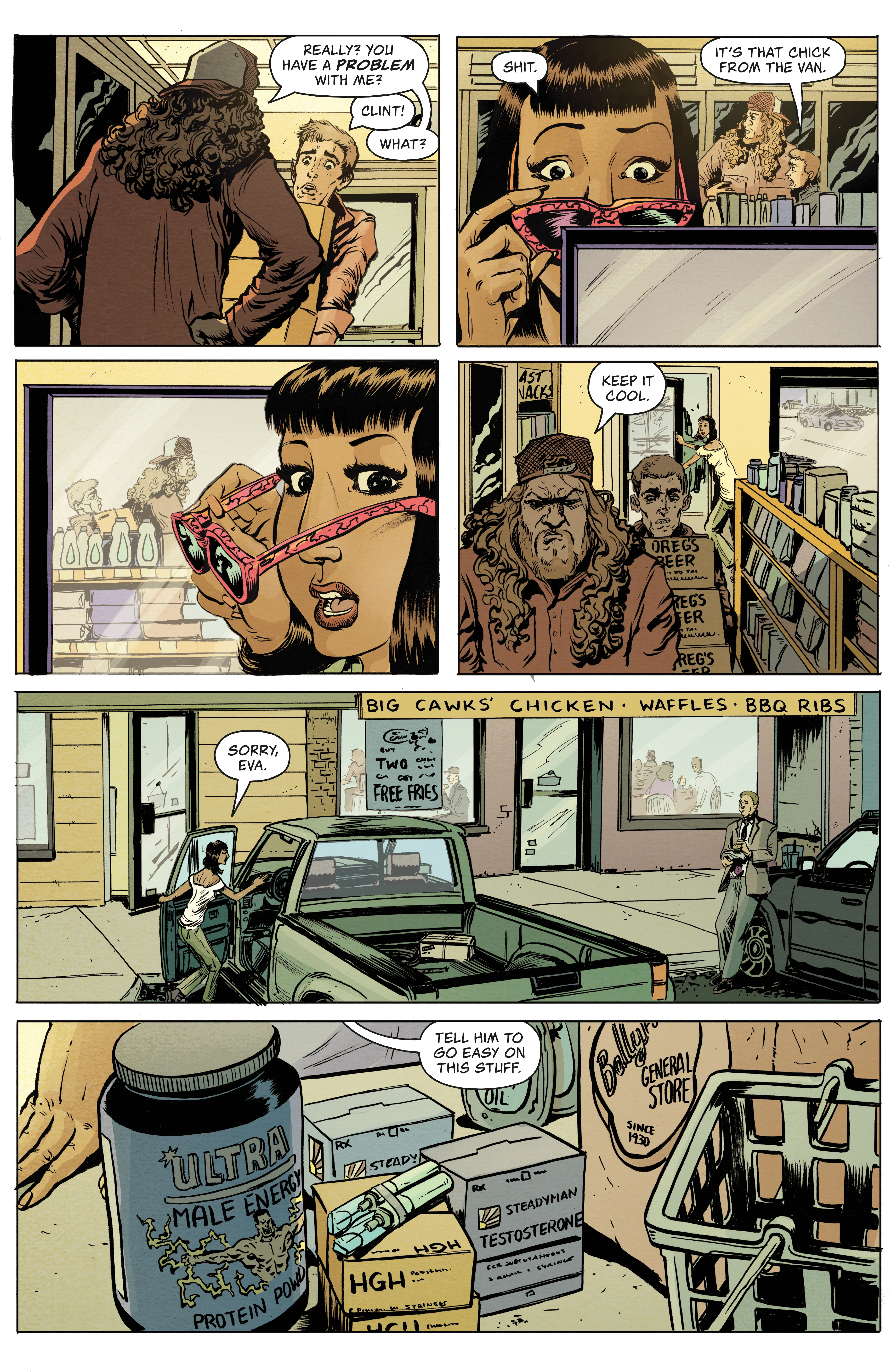 Read American Caper Comic Book Manga Online