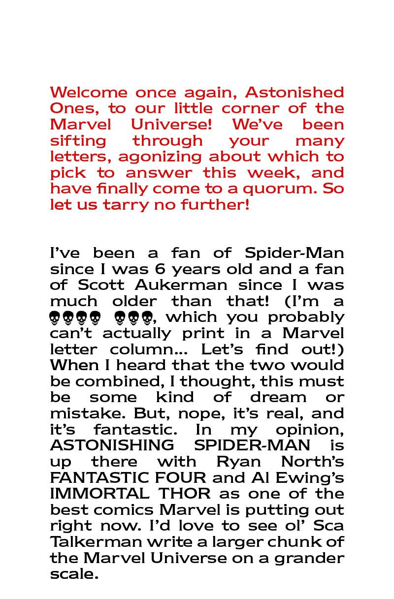 Read Astonishing SpiderMan Infinity Comic (2024) Manga Online