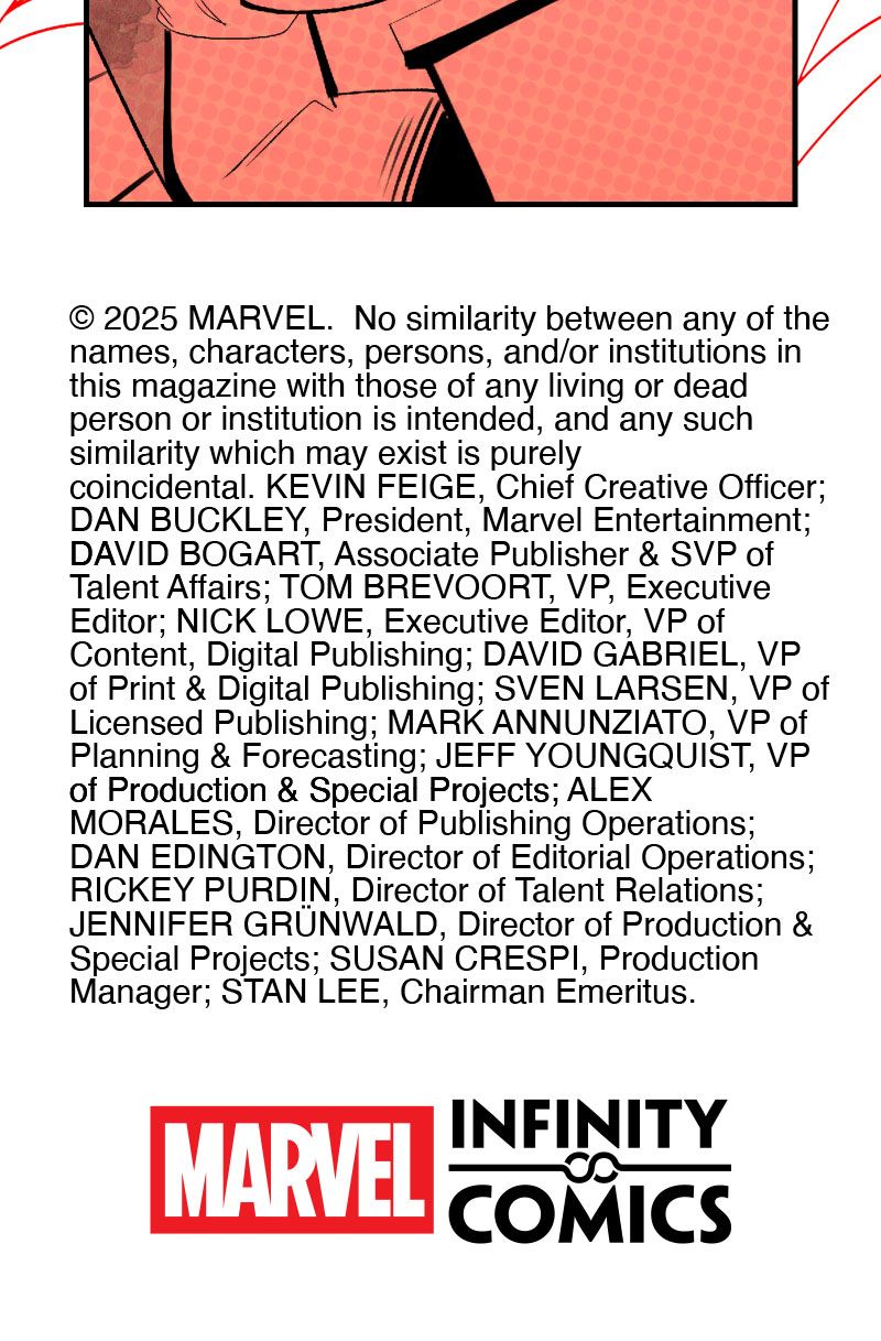 Read Astonishing SpiderMan Infinity Comic (2024) Manga Online
